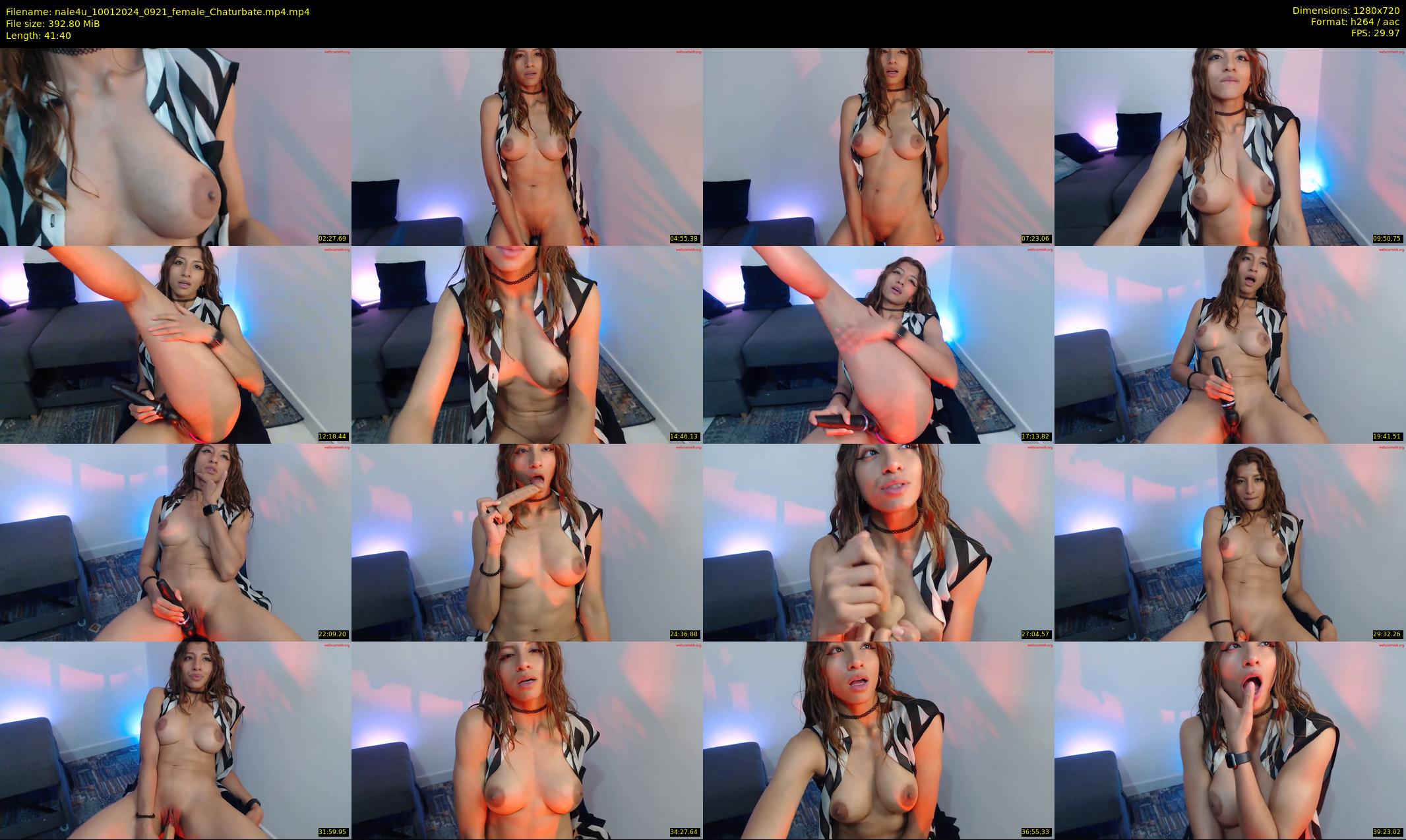 nale4u — 42 minute Chaturbate female cam show recording, 720p, Jan 10, 2024
