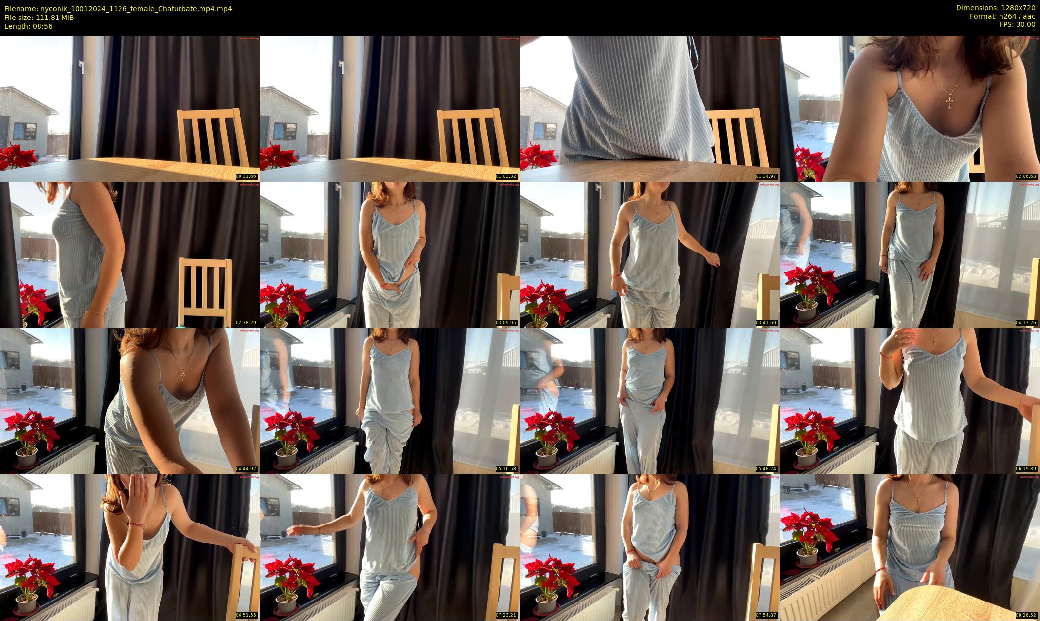 nyconik — 9 minute Chaturbate female cam show recording, 720p, Jan 10, 2024