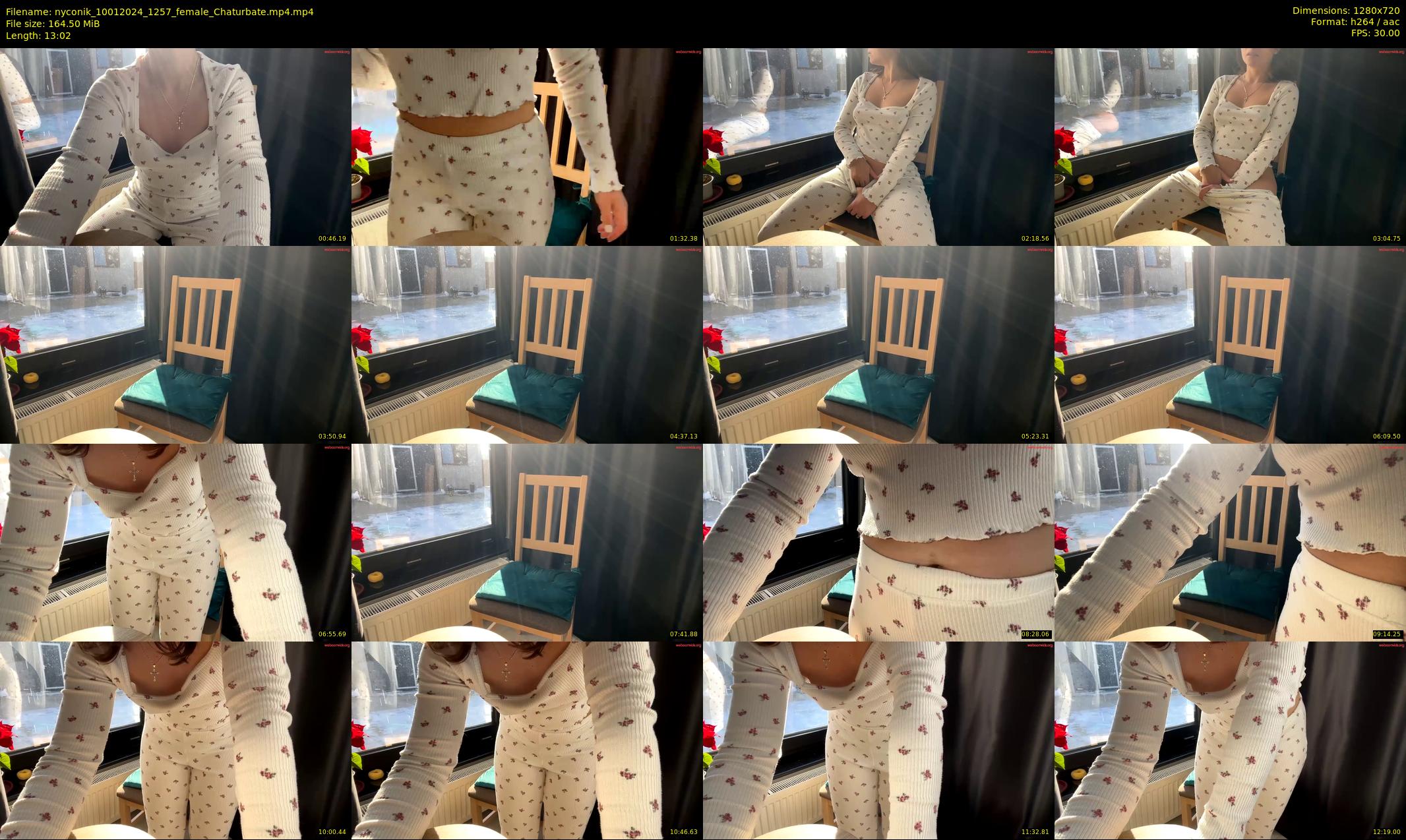 nyconik — 14 minute Chaturbate female cam show recording, 720p, Jan 10, 2024