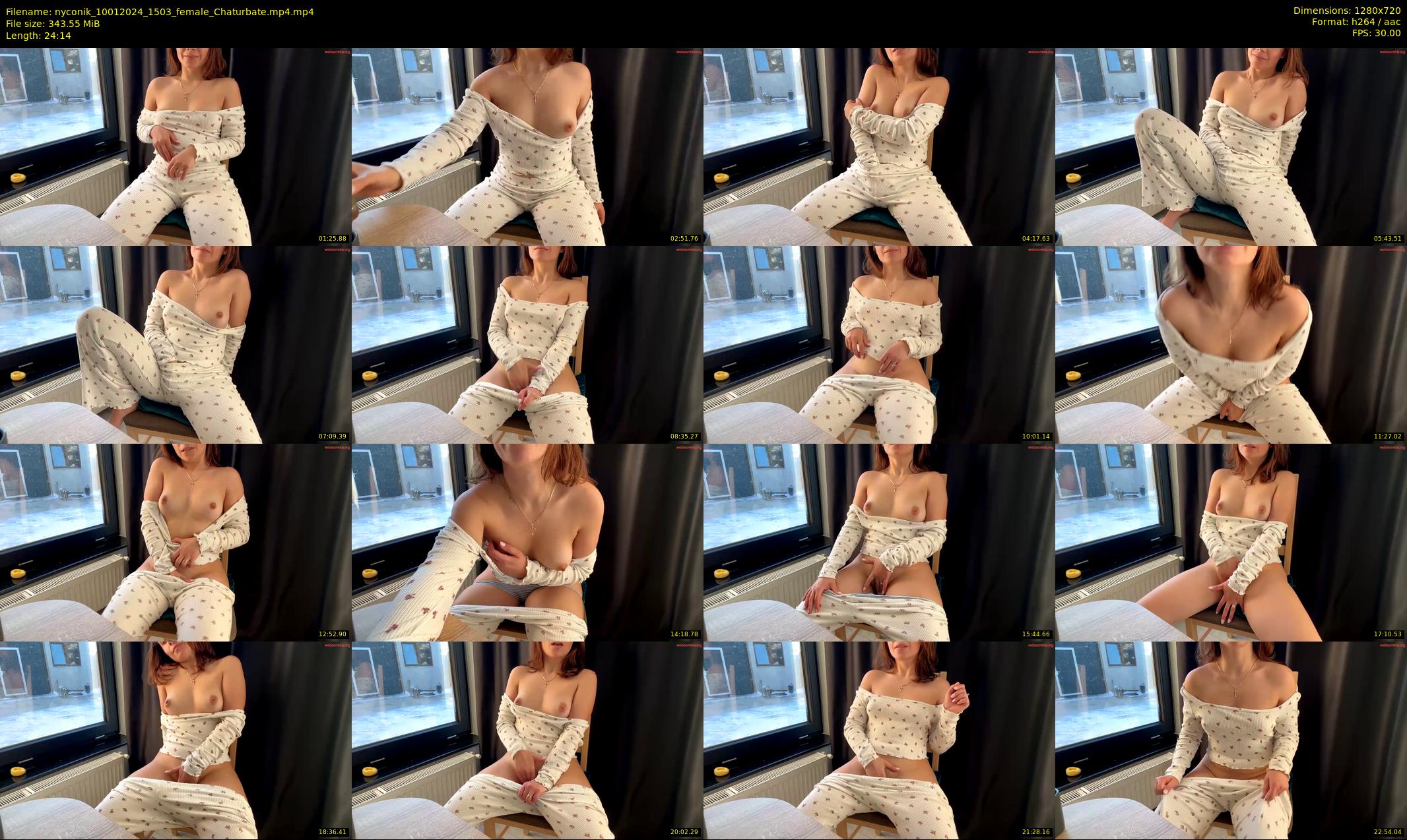 nyconik — 25 minute Chaturbate female cam show recording, 720p, Jan 10, 2024