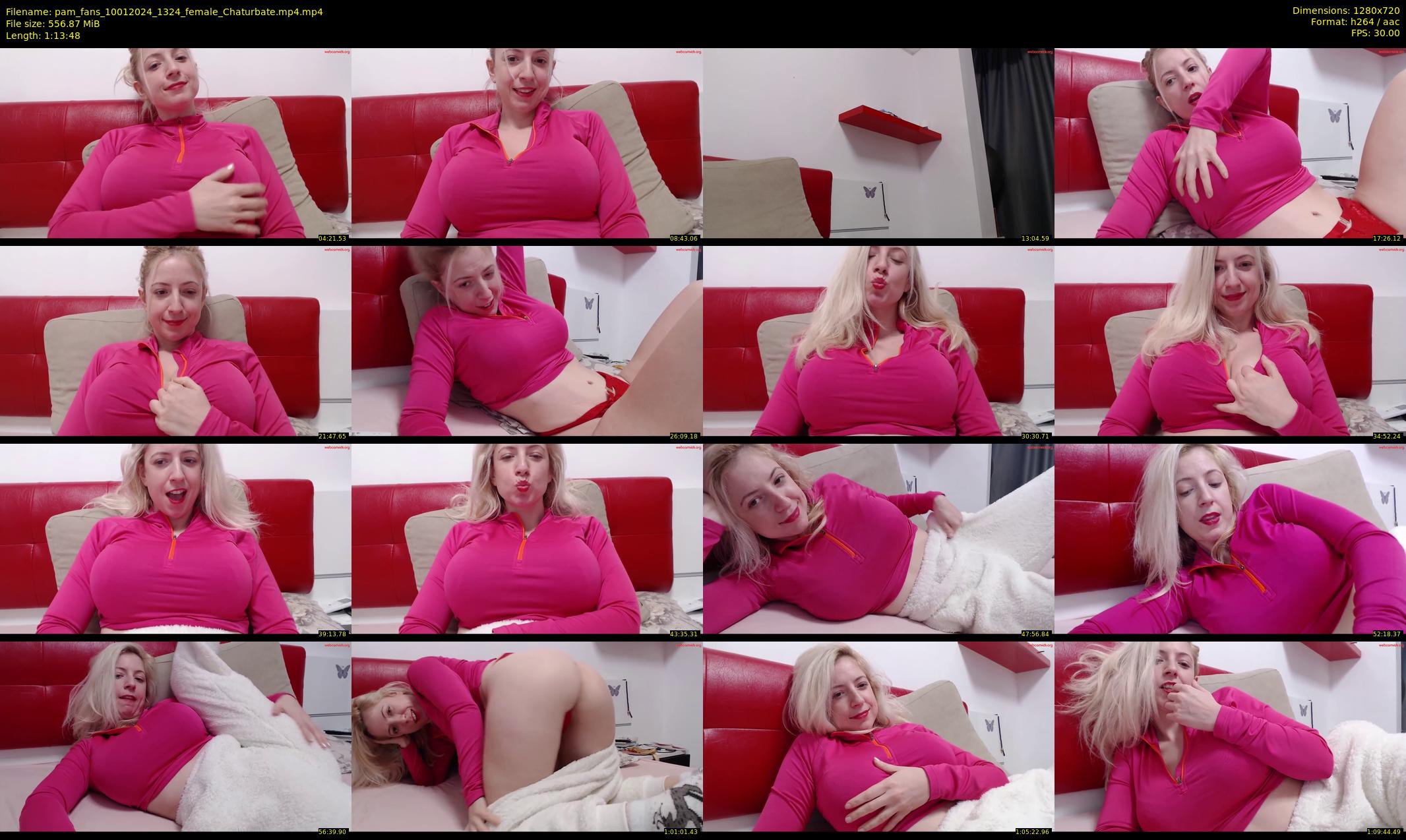 pam_fans — 74 minute Chaturbate female cam show recording, 720p, Jan 10, 2024