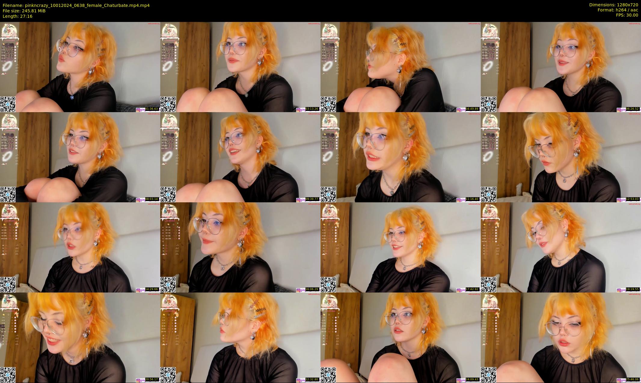 pinkncrazy — 28 minute Chaturbate female cam show recording, 720p, Jan 10, 2024