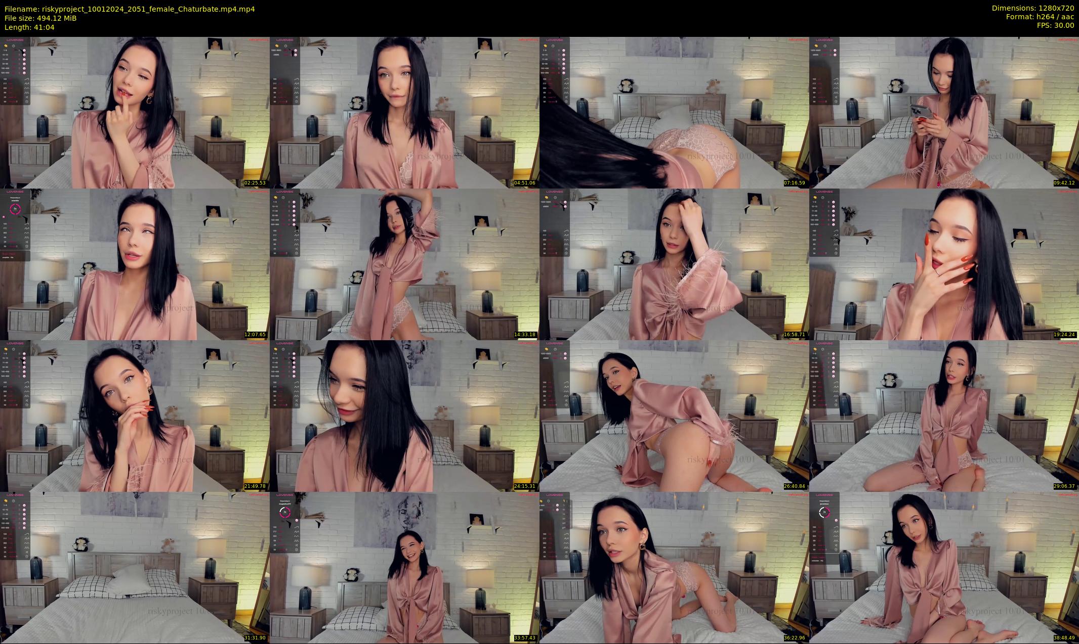 riskyproject — 42 minute Chaturbate couple cam show recording, 720p, Jan 10, 2024