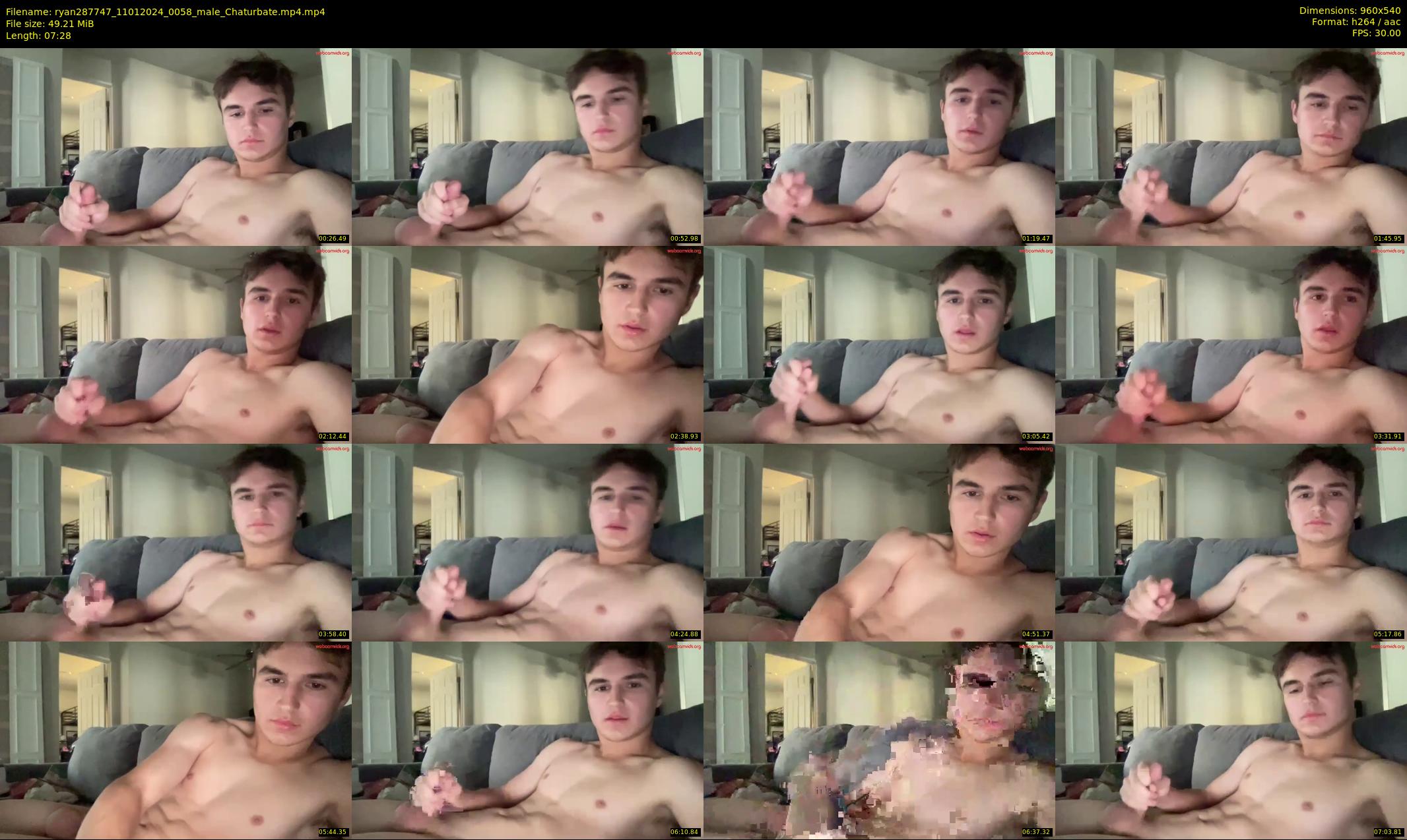 ryan287747 — 8 minute Chaturbate male cam show recording, 480p, Jan 11, 2024