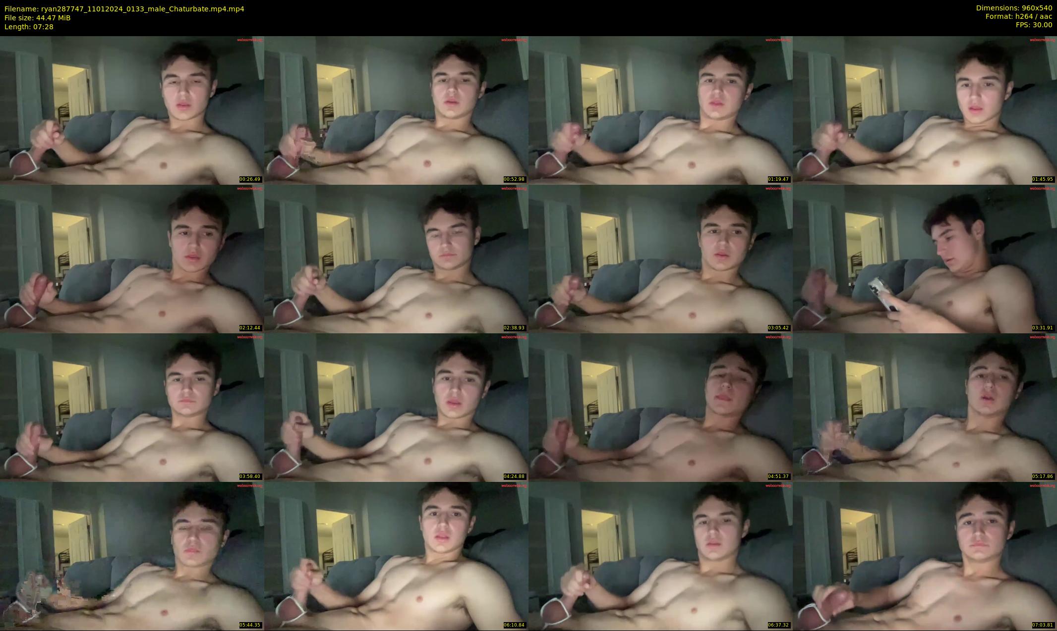 ryan287747 — 8 minute Chaturbate male cam show recording, 480p, Jan 11, 2024