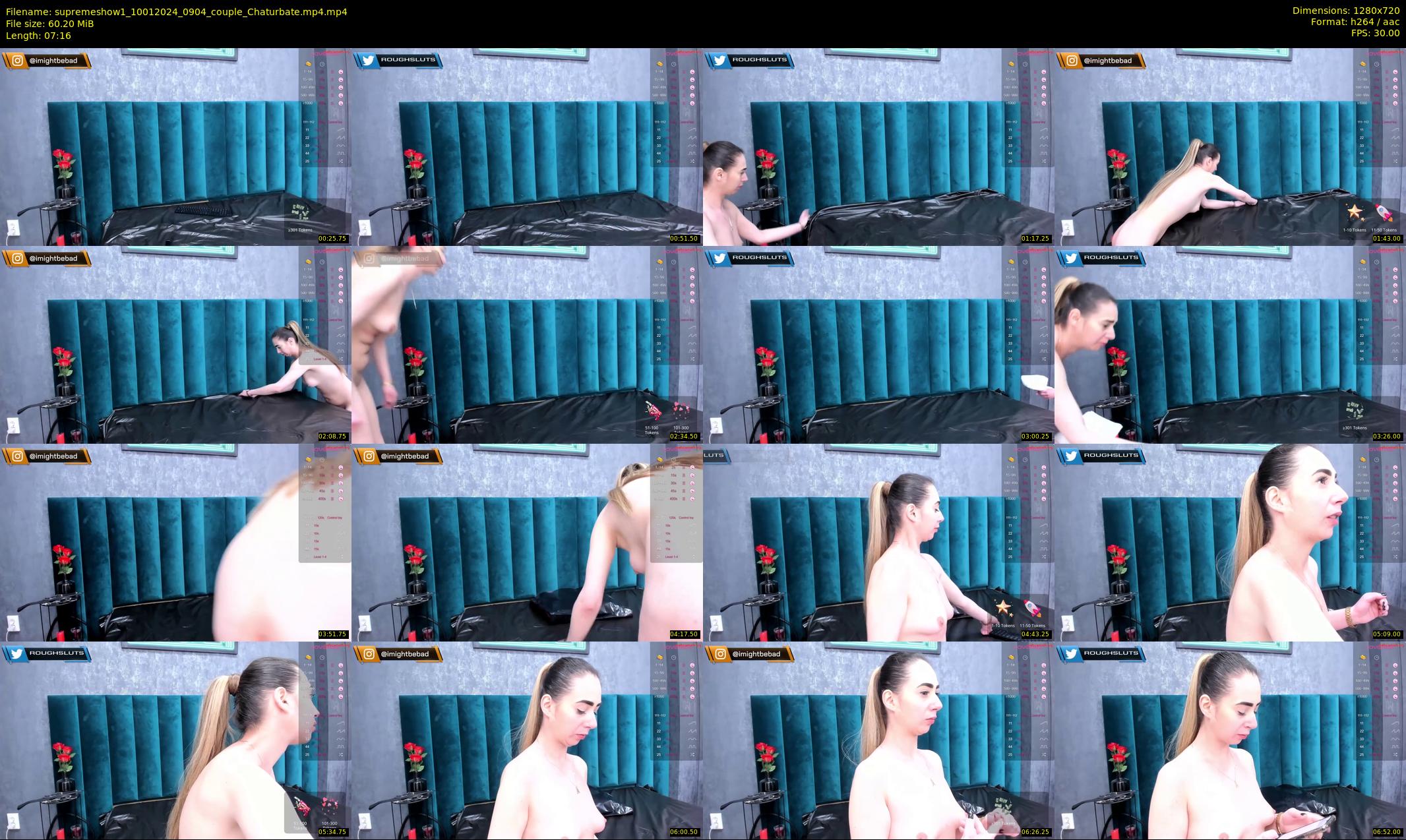 supremeshow1 — 8 minute Chaturbate couple cam show recording, 720p, Jan 10, 2024