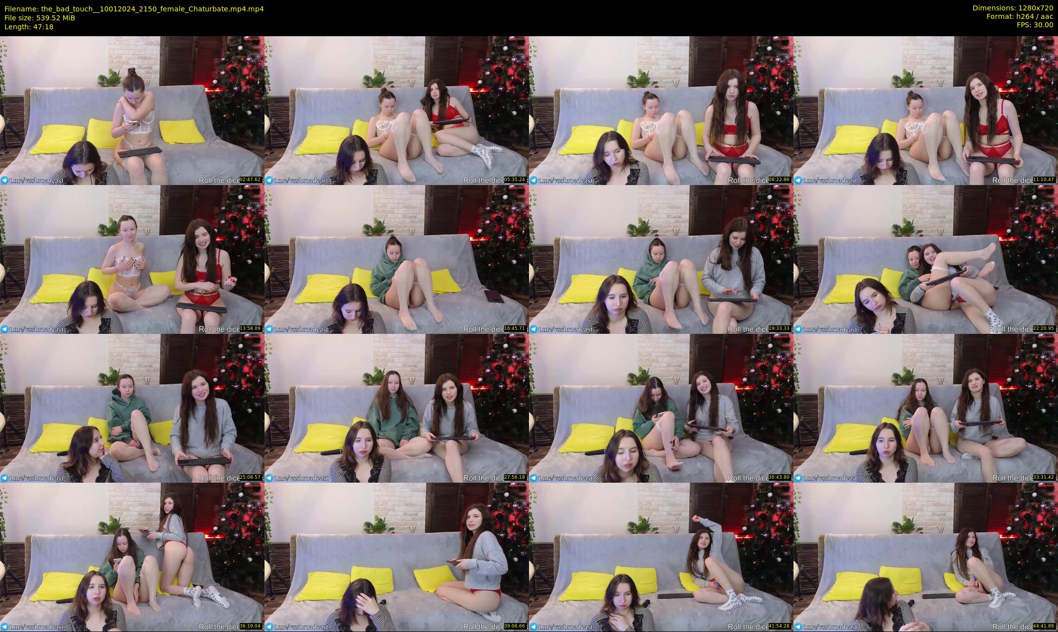 the_bad_touch_ — 48 minute Chaturbate couple cam show recording, 720p, Jan 10, 2024