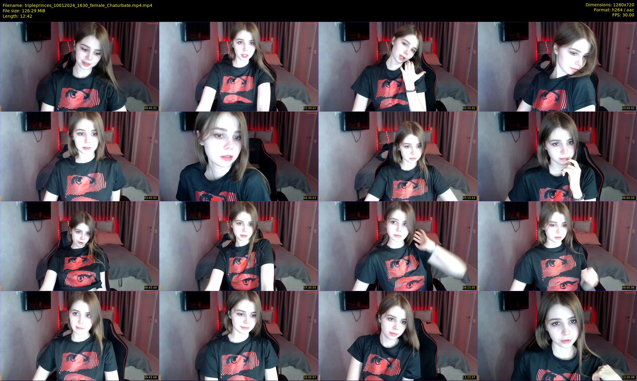 tripleprinces — 13 minute Chaturbate female cam show recording, 720p, Jan 10, 2024