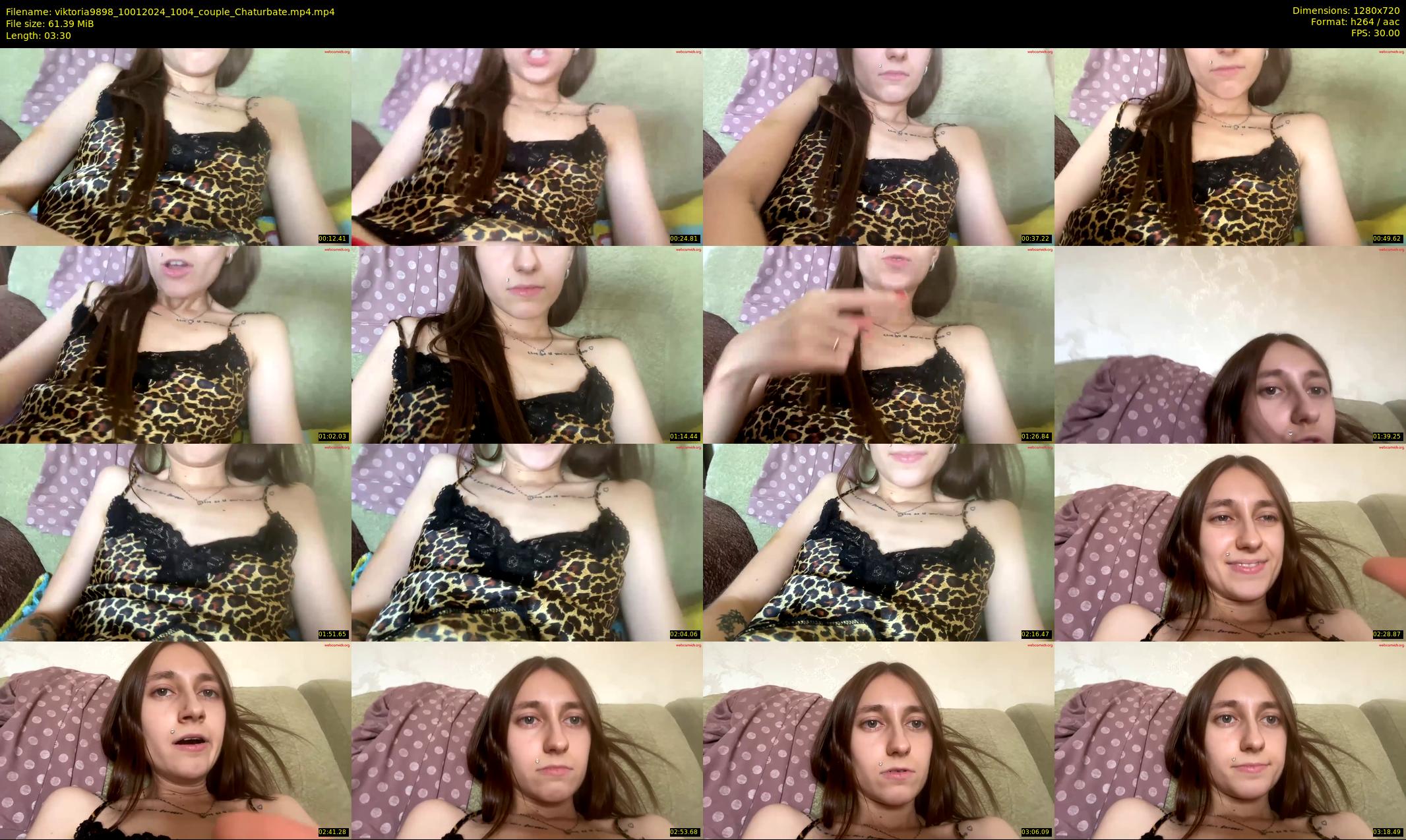viktoria9898 — 4 minute Chaturbate couple cam show recording, 720p, Jan 10, 2024
