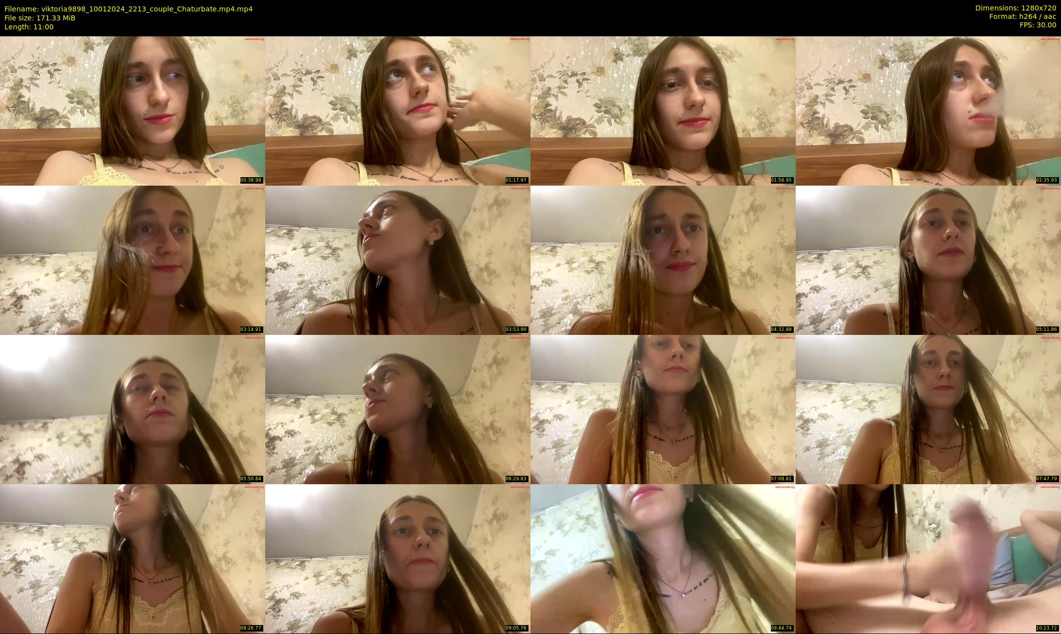 viktoria9898 — 11 minute Chaturbate couple cam show recording, 720p, Jan 10, 2024
