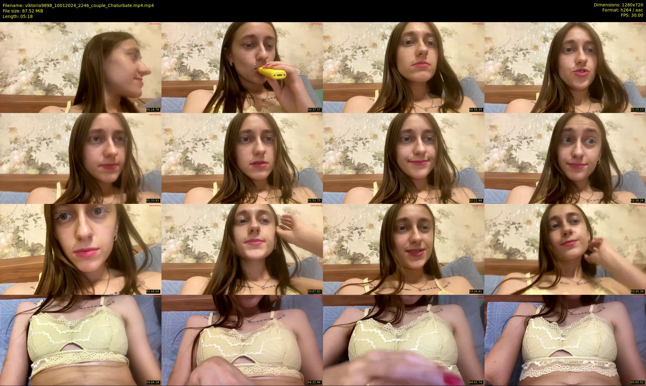viktoria9898 — 6 minute Chaturbate couple cam show recording, 720p, Jan 10, 2024