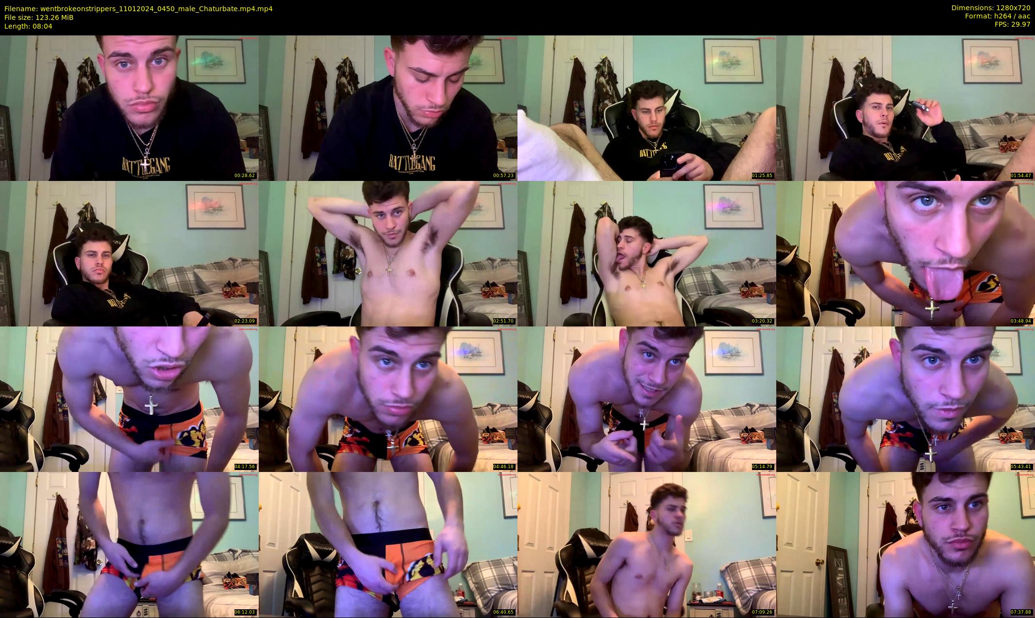 wentbrokeonstrippers — 9 minute Chaturbate male cam show recording, 720p, Jan 11, 2024