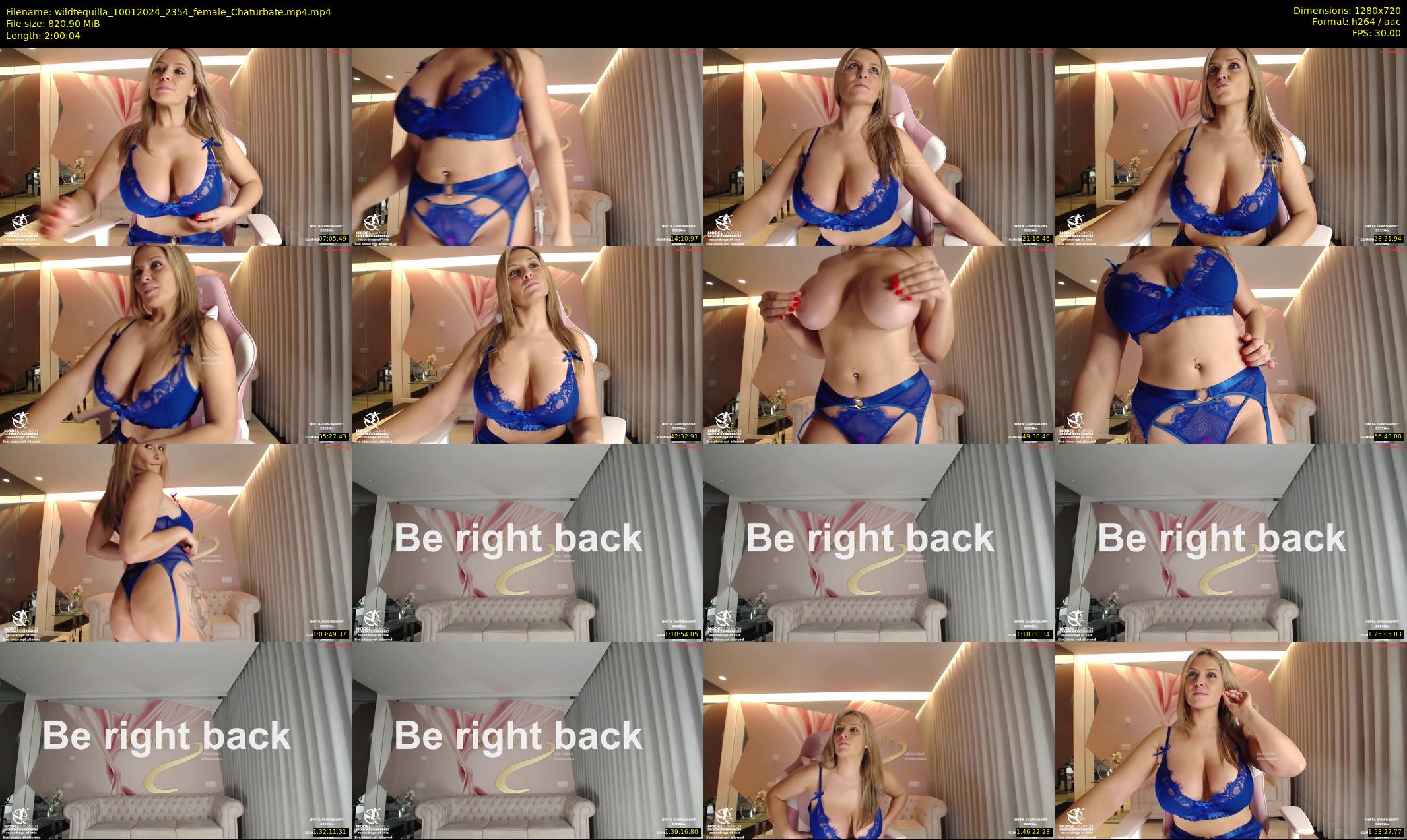 wildtequilla — 121 minute Chaturbate couple cam show recording, 720p, Jan 10, 2024