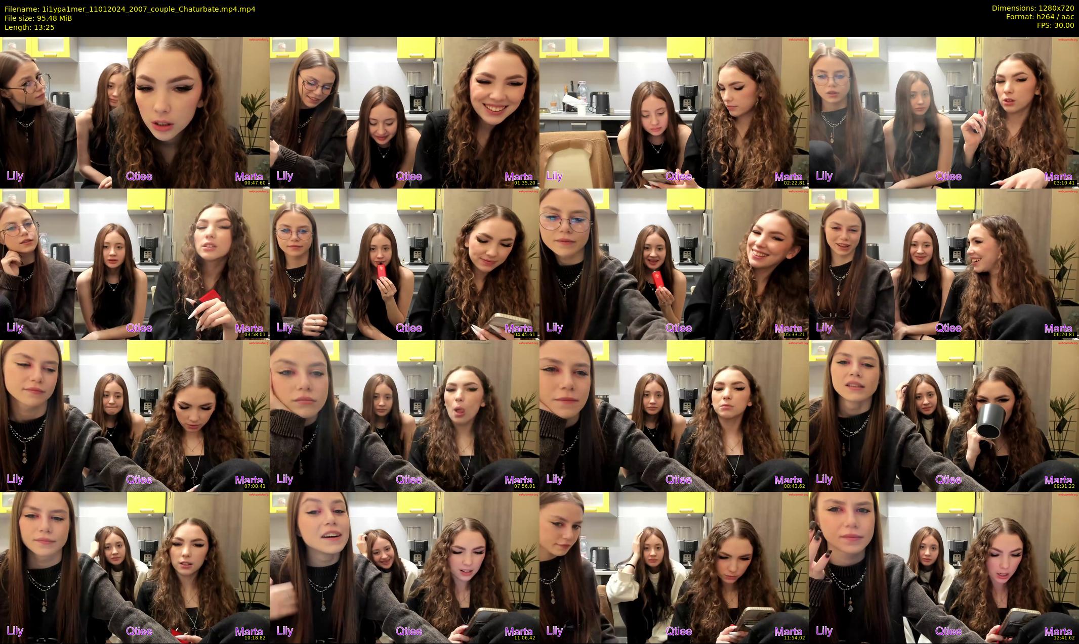 1i1ypa1mer — 14 minute Chaturbate female cam show recording, 720p, Jan 11, 2024