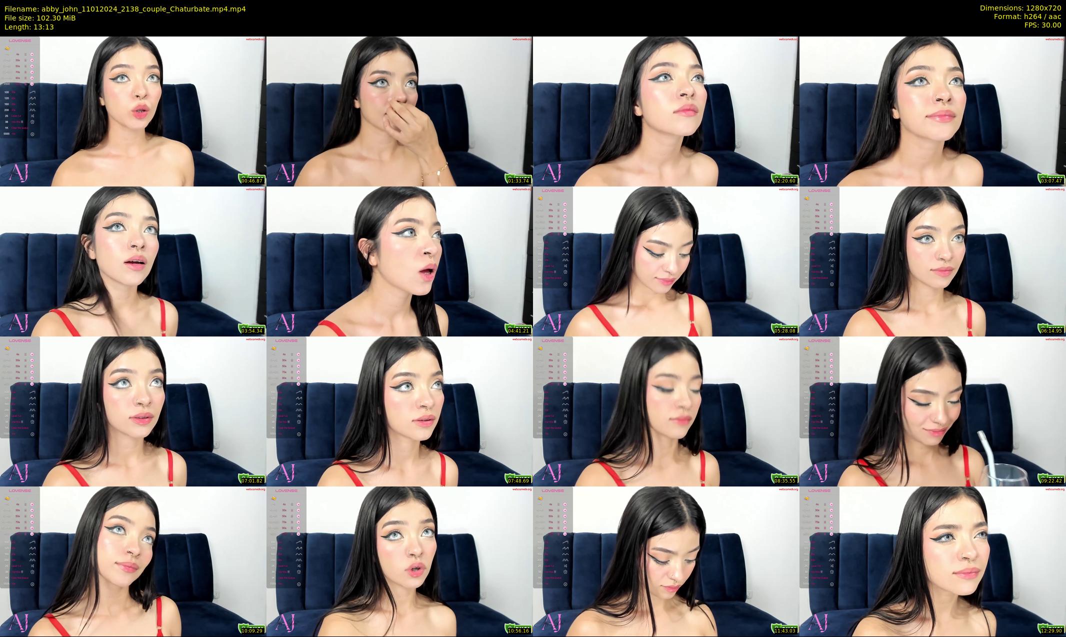 abby_john — 14 minute Chaturbate couple cam show recording, 720p, Jan 11, 2024
