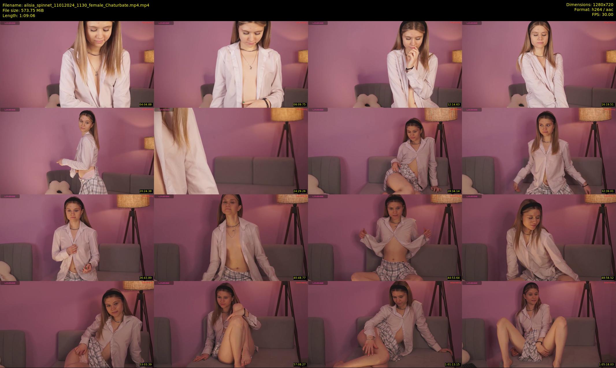 alisia_spinnet — 70 minute Chaturbate female cam show recording, 720p, Jan 11, 2024
