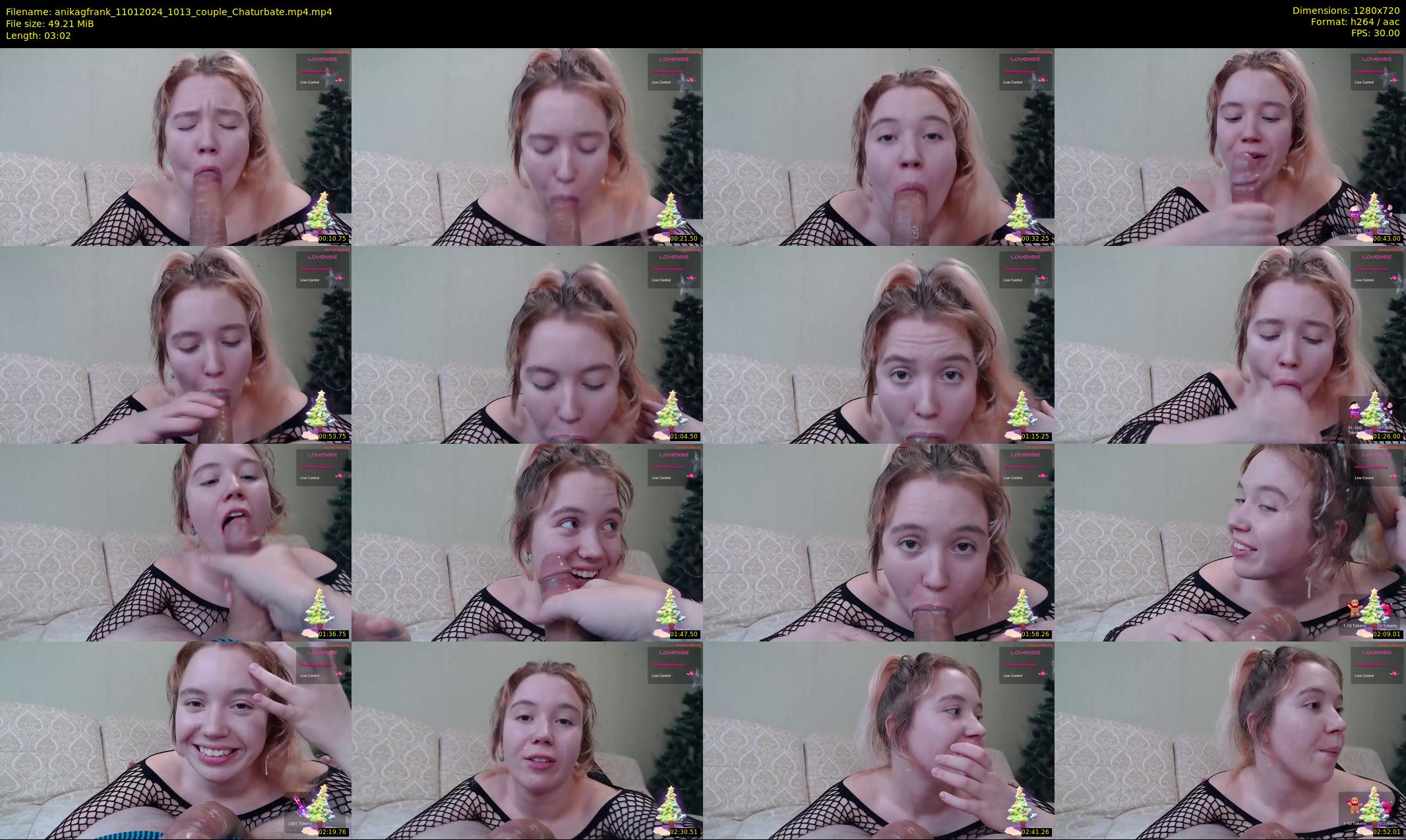 anikagfrank — 4 minute Chaturbate couple cam show recording, 720p, Jan 11, 2024