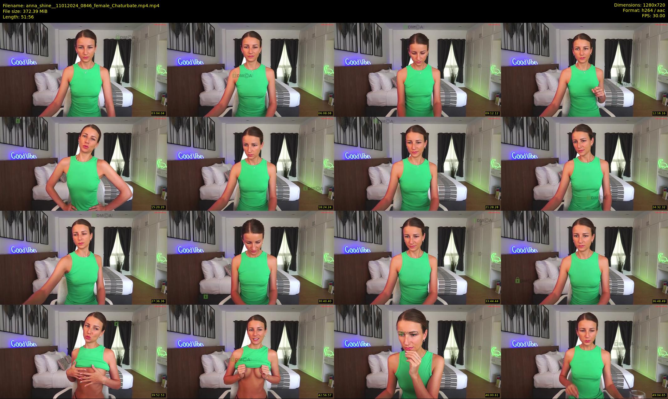 anna_shine_ — 52 minute Chaturbate female cam show recording, 720p, Jan 11, 2024