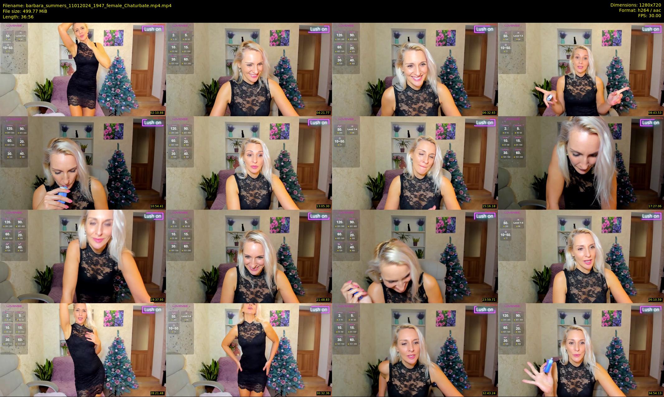 barbara_summers — 37 minute Chaturbate female cam show recording, 720p, Jan 11, 2024