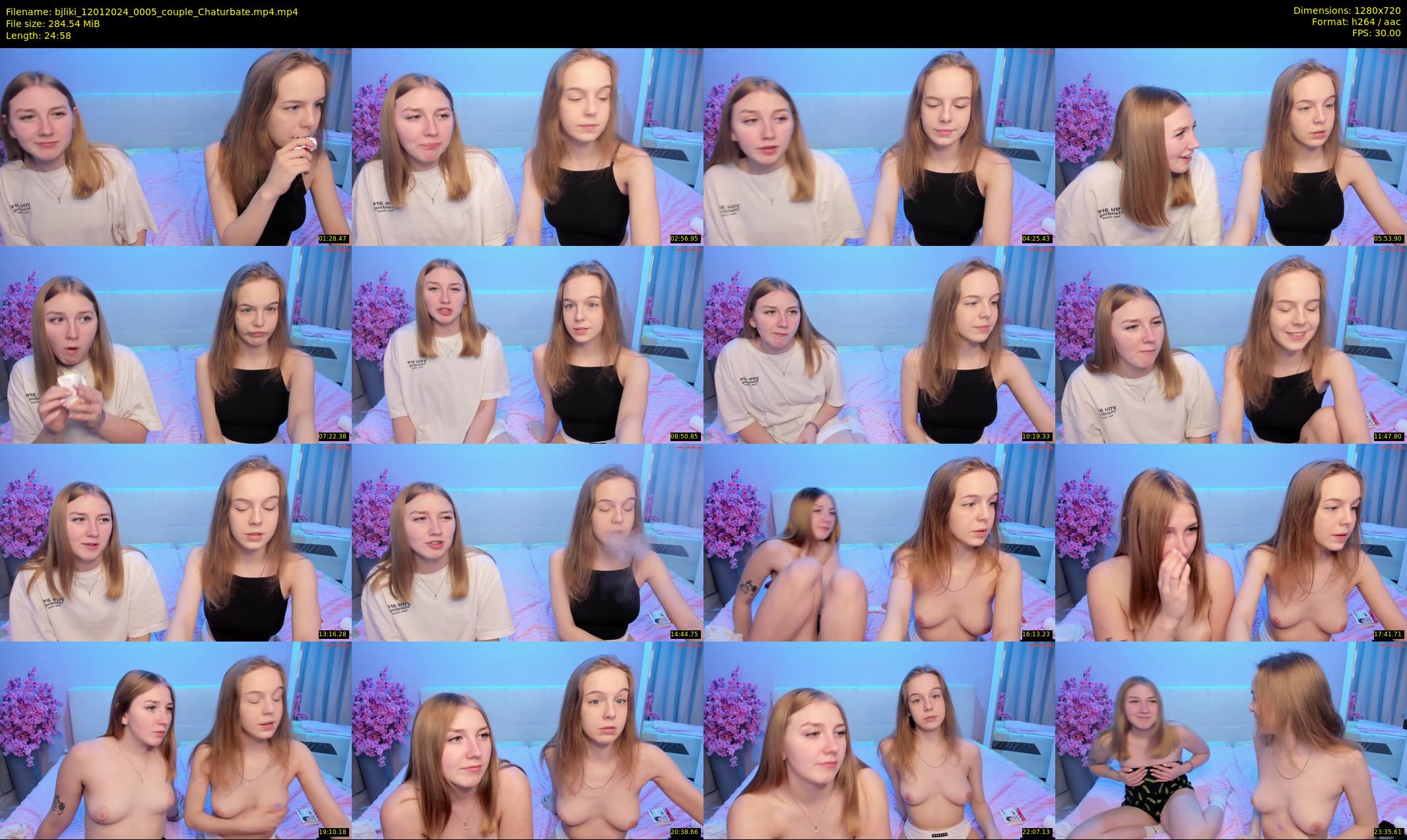 bjliki — 25 minute Chaturbate couple cam show recording, 720p, Jan 12, 2024