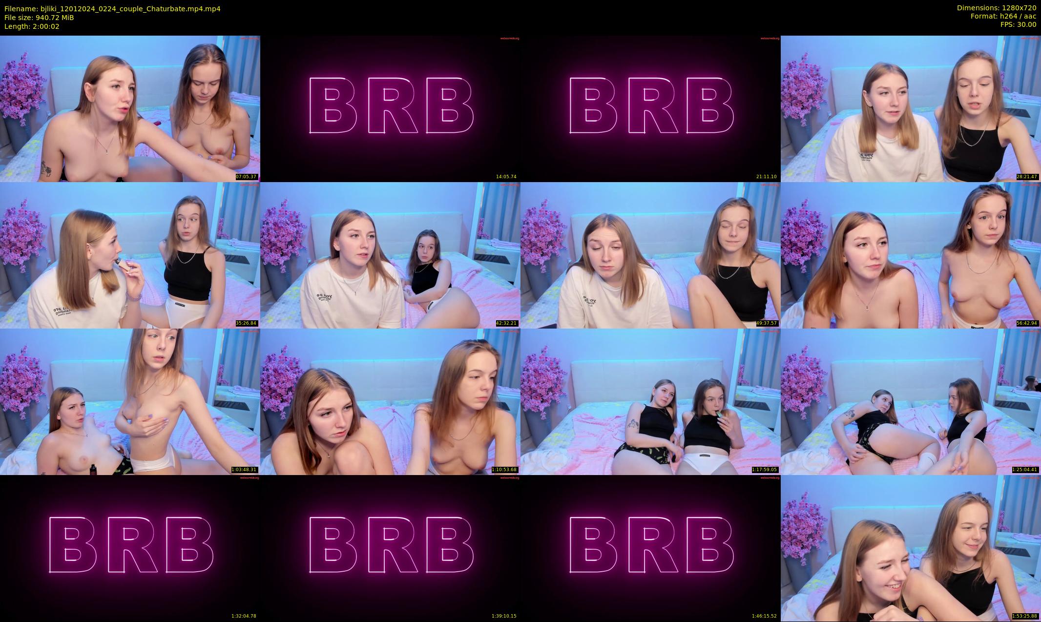 bjliki — 121 minute Chaturbate couple cam show recording, 720p, Jan 12, 2024
