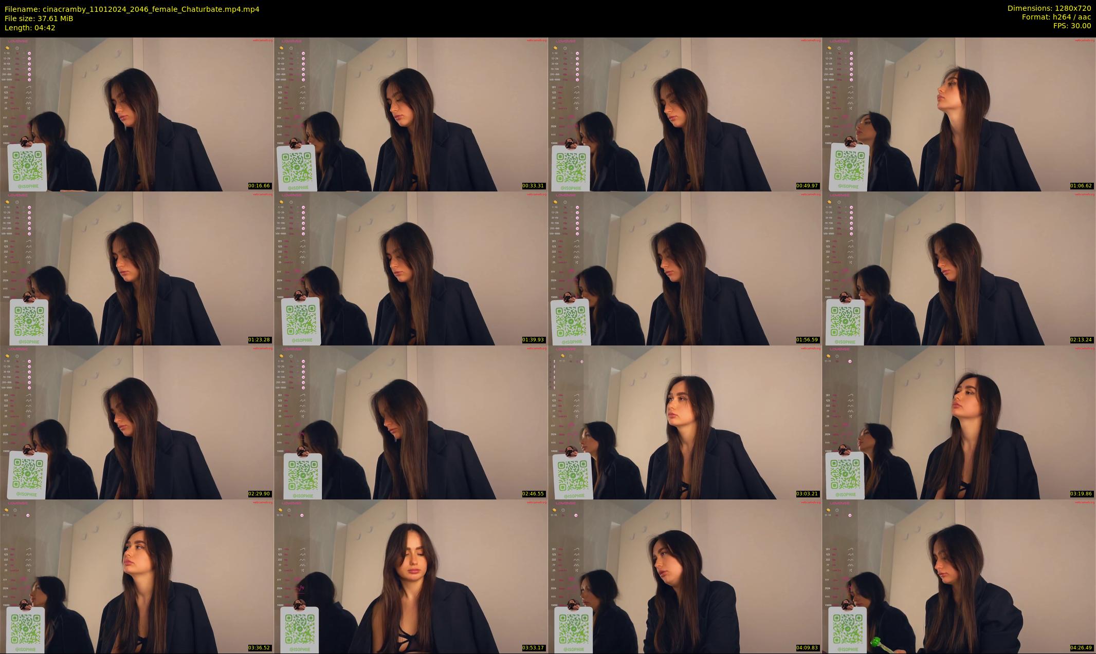 cinacramby — 5 minute Chaturbate female cam show recording, 720p, Jan 11, 2024
