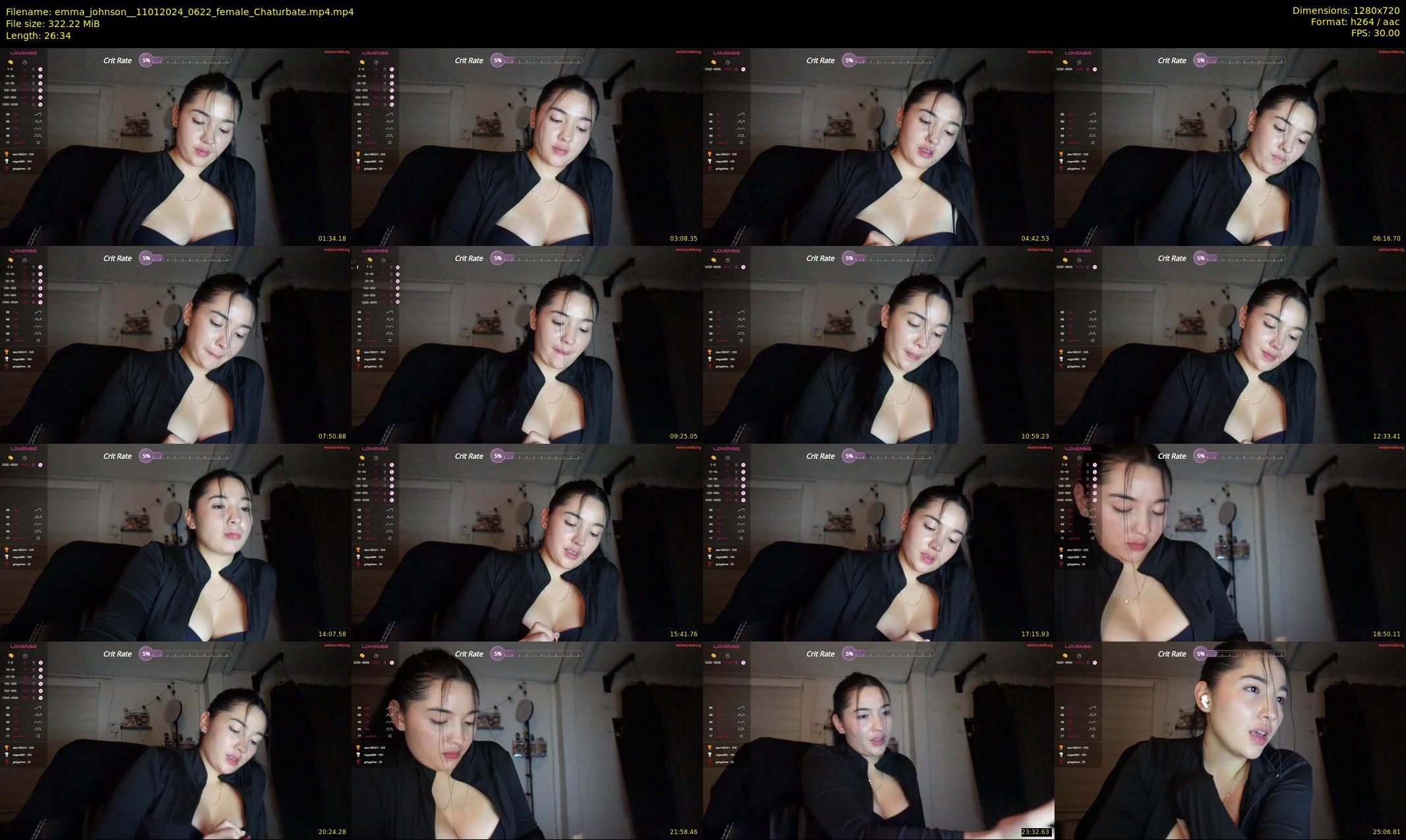 emma_johnson_ — 27 minute Chaturbate female cam show recording, 720p, Jan 11, 2024