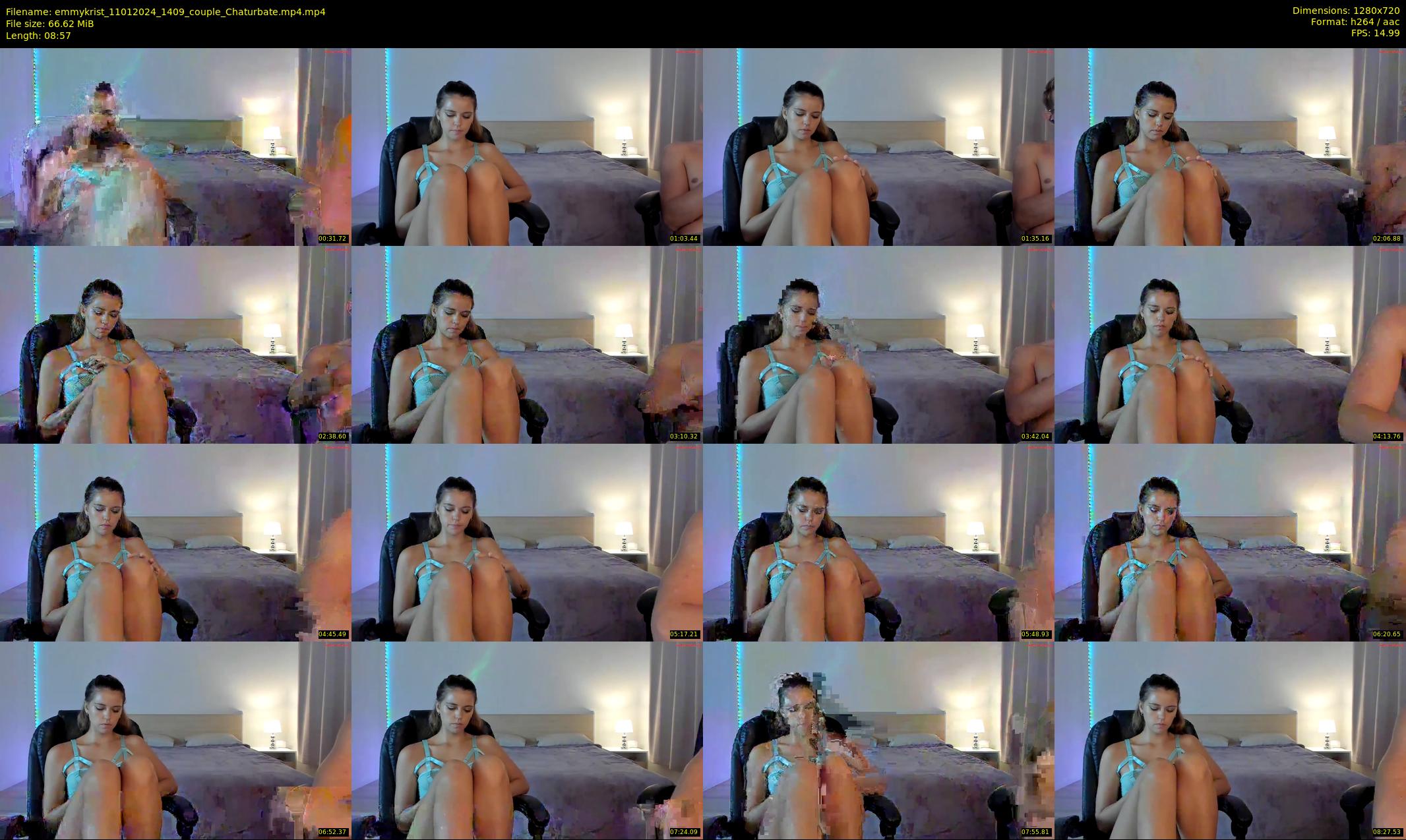 emmykrist — 9 minute Chaturbate couple cam show recording, 720p, Jan 11, 2024