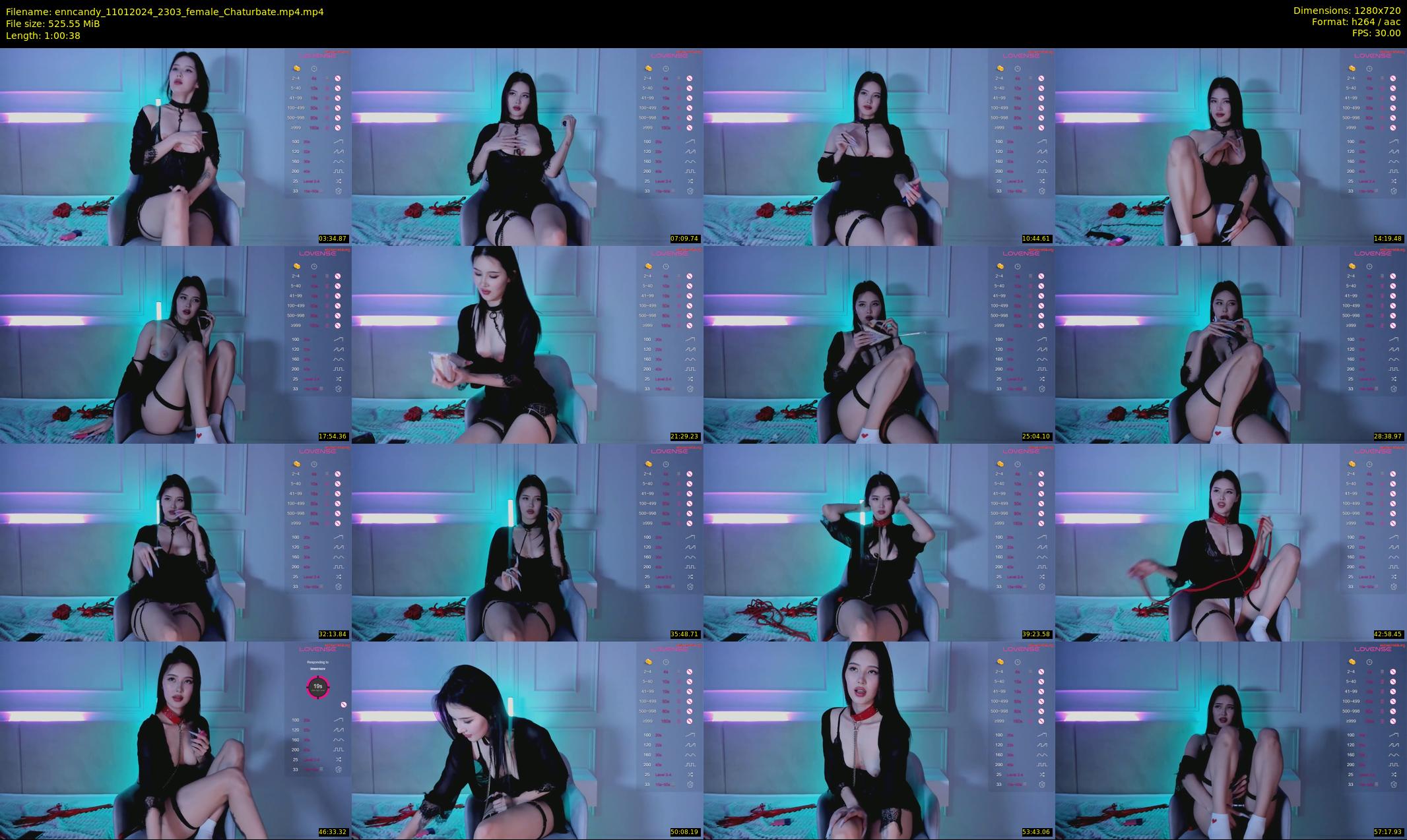 enncandy — 61 minute Chaturbate female cam show recording, 720p, Jan 11, 2024