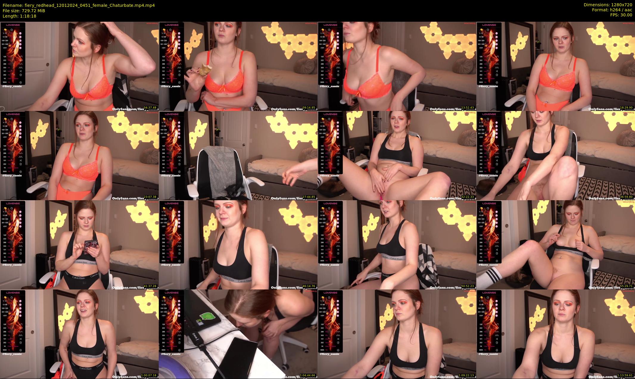 fiery_redhead — 79 minute Chaturbate female cam show recording, 720p, Jan 12, 2024