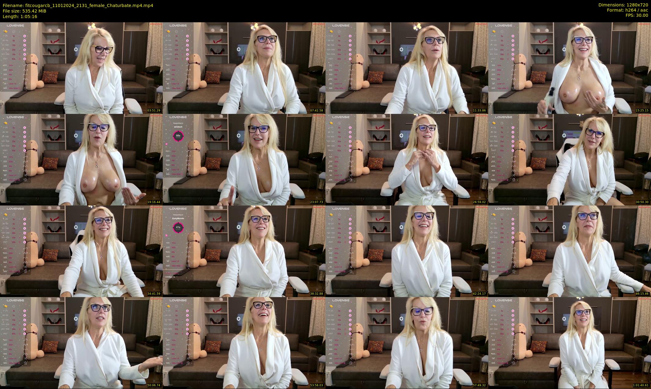 fitcougarcb — 66 minute Chaturbate female cam show recording, 720p, Jan 11, 2024