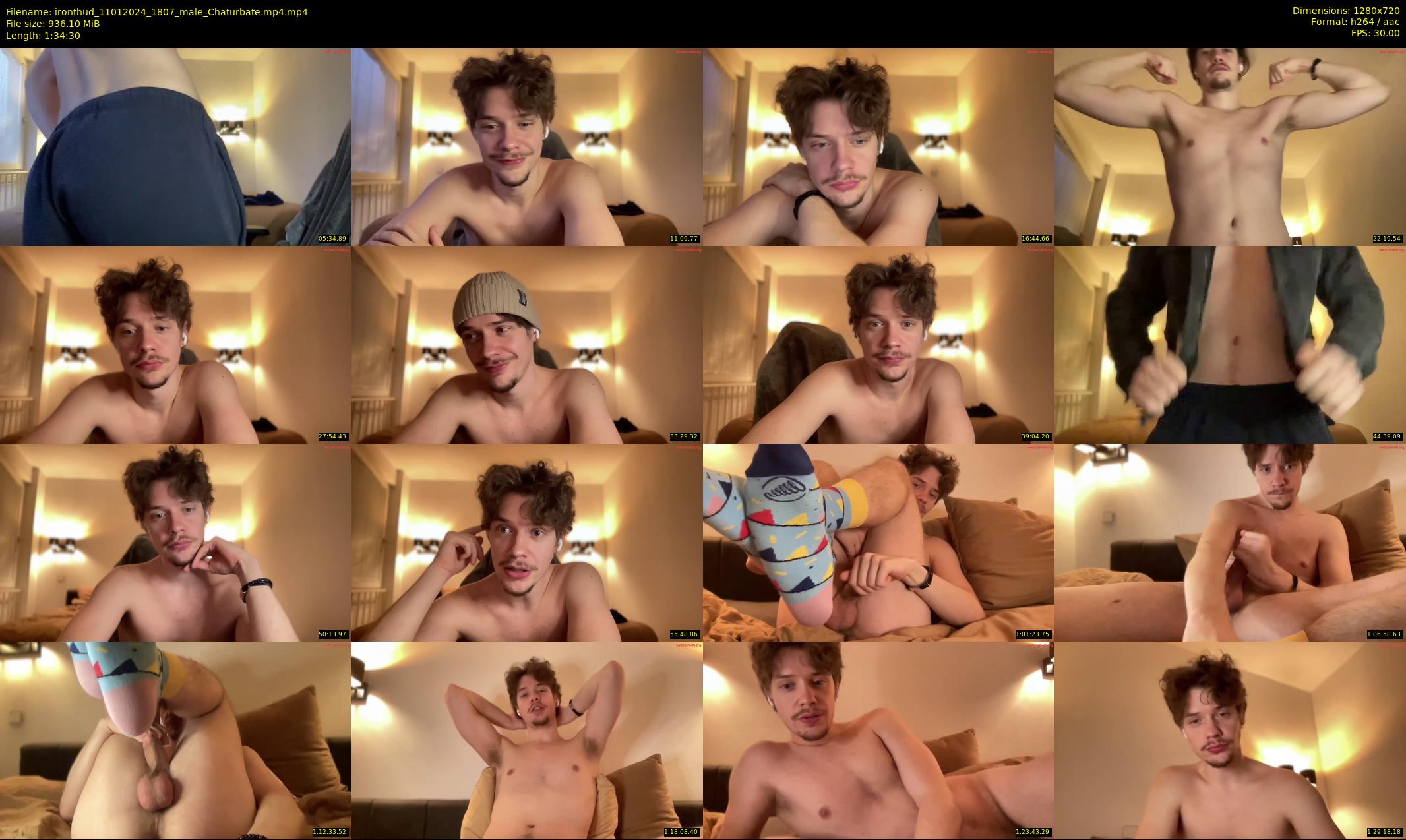 ironthud — 95 minute Chaturbate male cam show recording, 720p, Jan 11, 2024