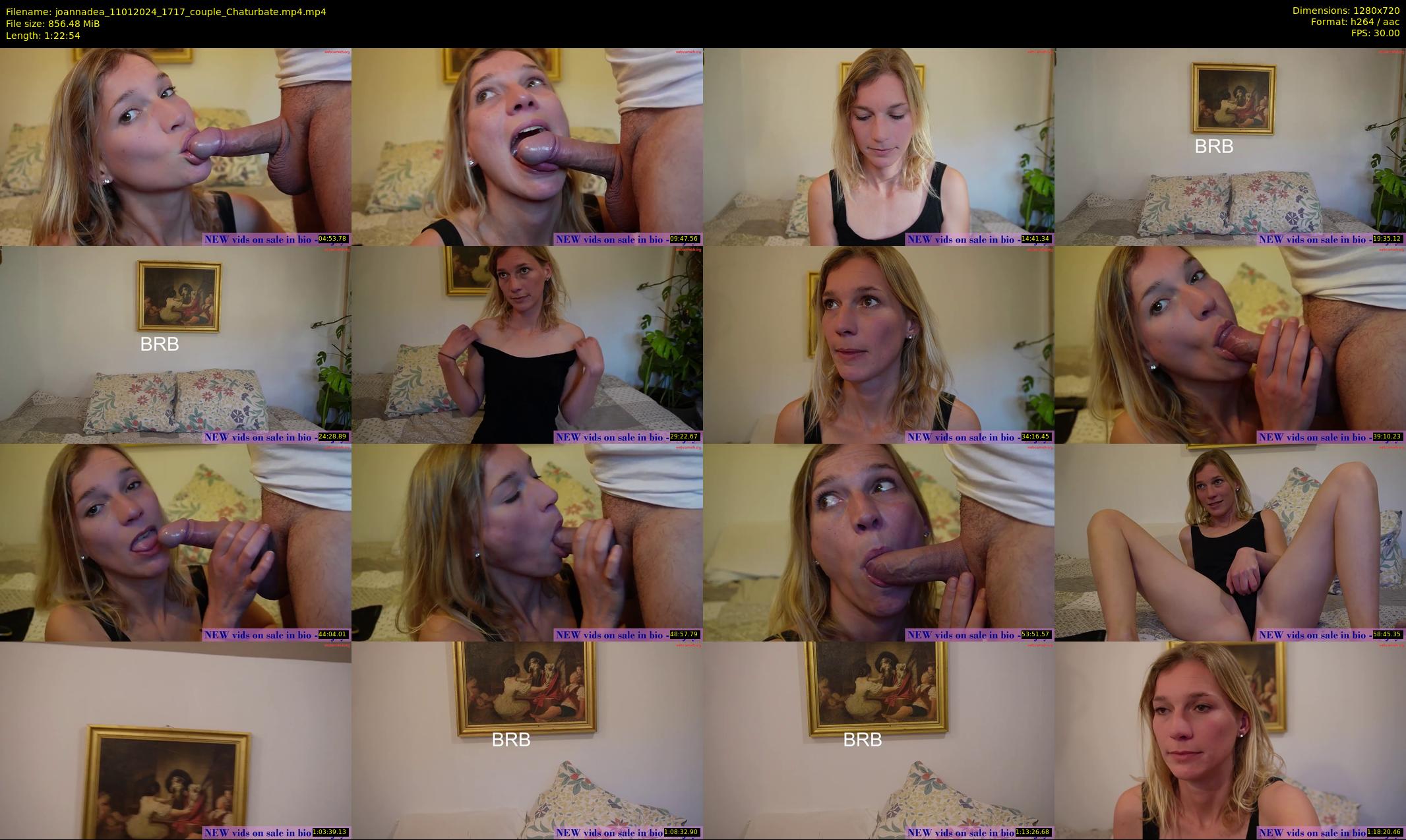 joannadea — 83 minute Chaturbate female cam show recording, 720p, Jan 11, 2024