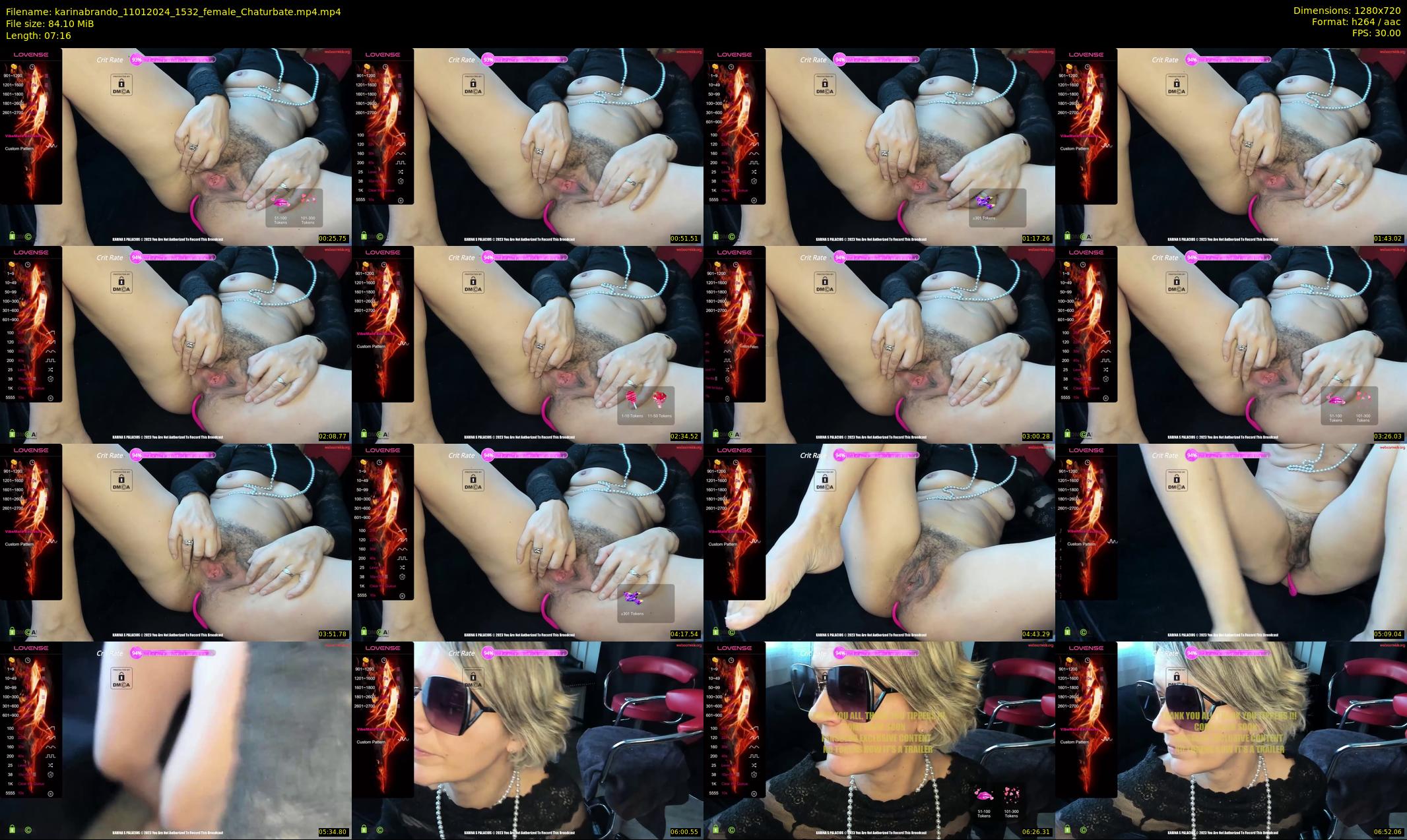 karinabrando — 8 minute Chaturbate couple cam show recording, 720p, Jan 11, 2024
