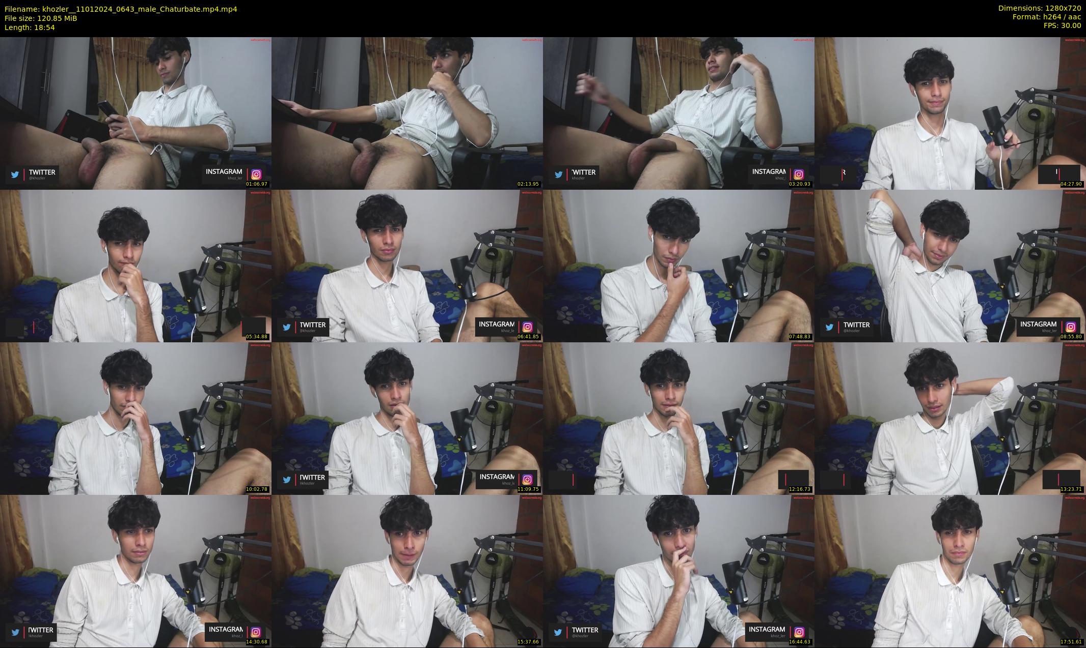 khozler_ — 19 minute Chaturbate male cam show recording, 720p, Jan 11, 2024
