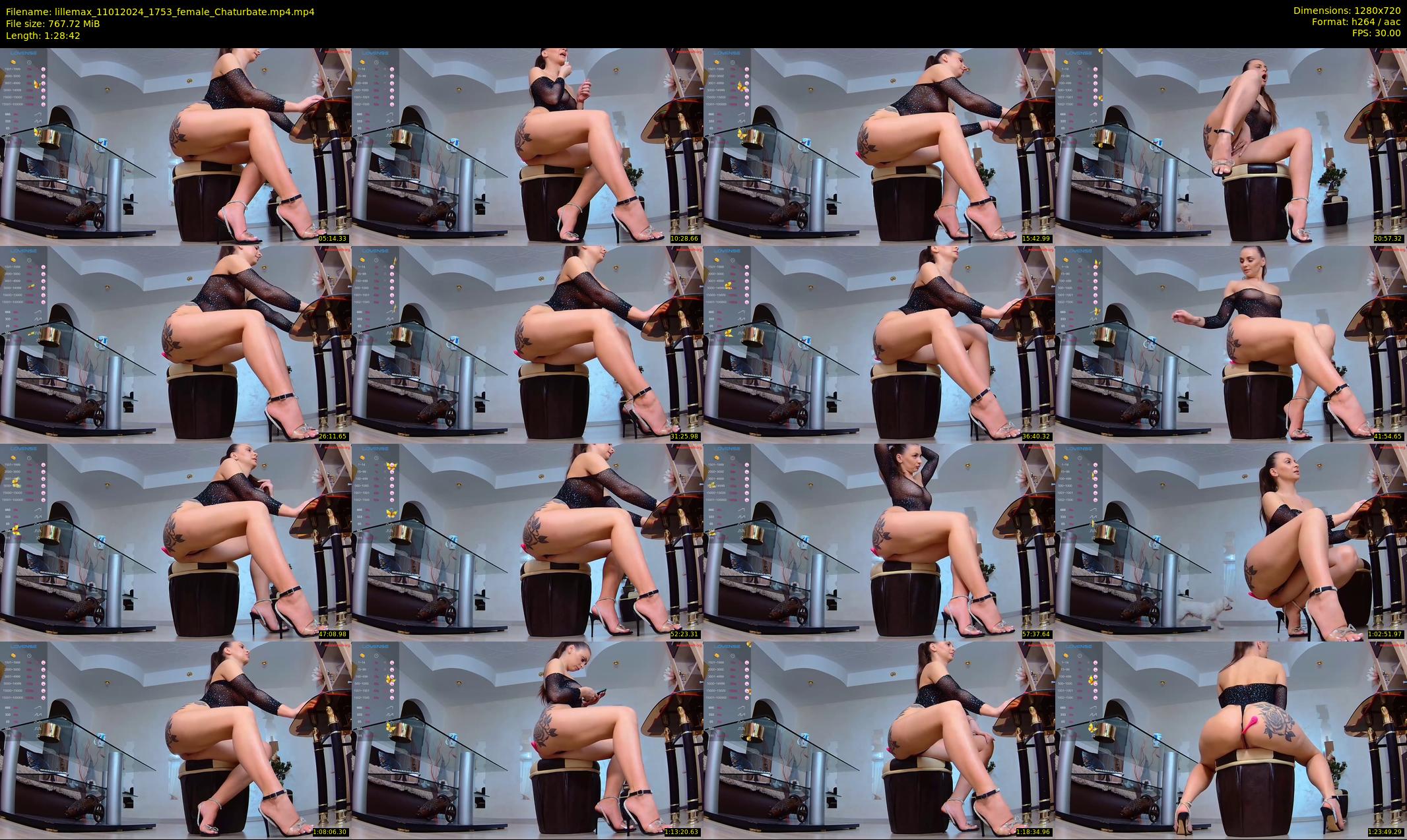 lillemax — 89 minute Chaturbate female cam show recording, 720p, Jan 11, 2024