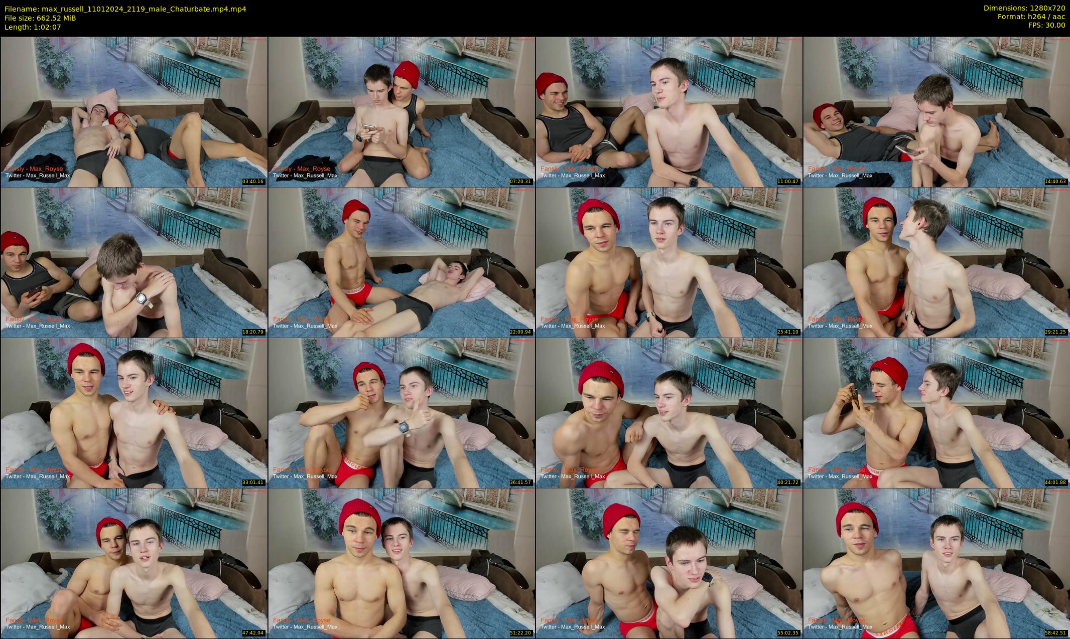 max_russell — 63 minute Chaturbate male cam show recording, 720p, Jan 11, 2024