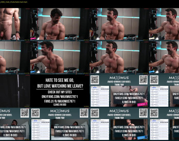 maximus_787 — 5 minute Chaturbate male cam show recording, 720p, Jan 12, 2024