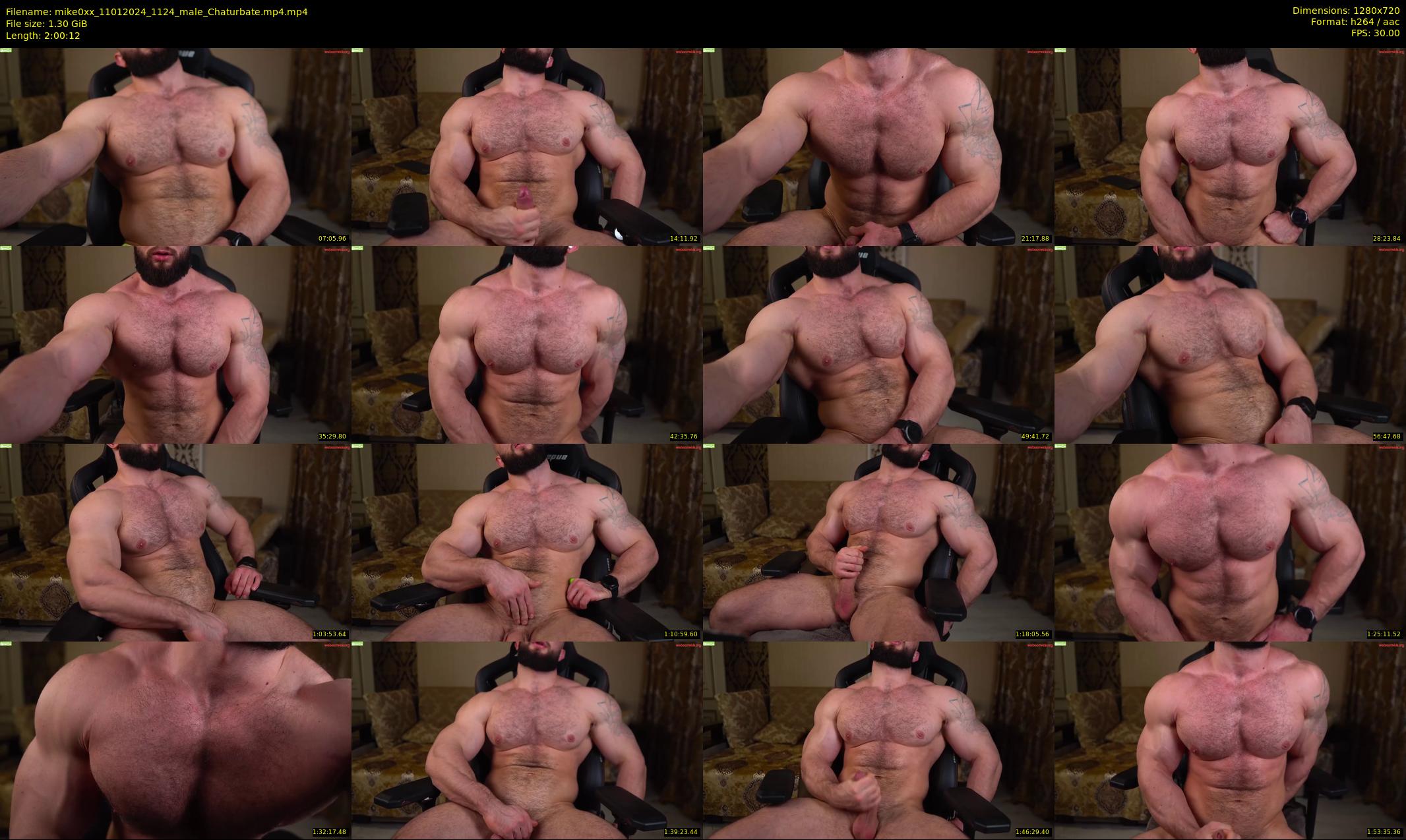mike0xx — 121 minute Chaturbate male cam show recording, 720p, Jan 11, 2024