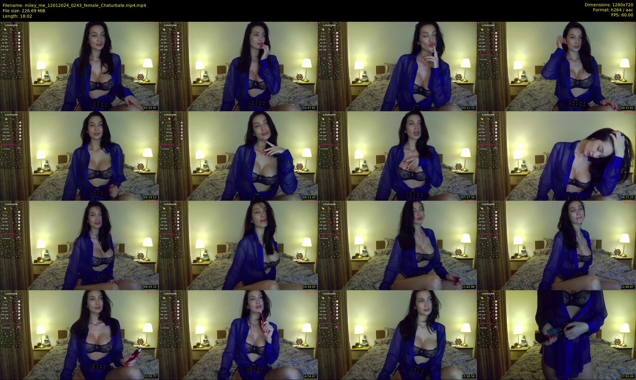 miley_me — 19 minute Chaturbate female cam show recording, 720p, Jan 12, 2024