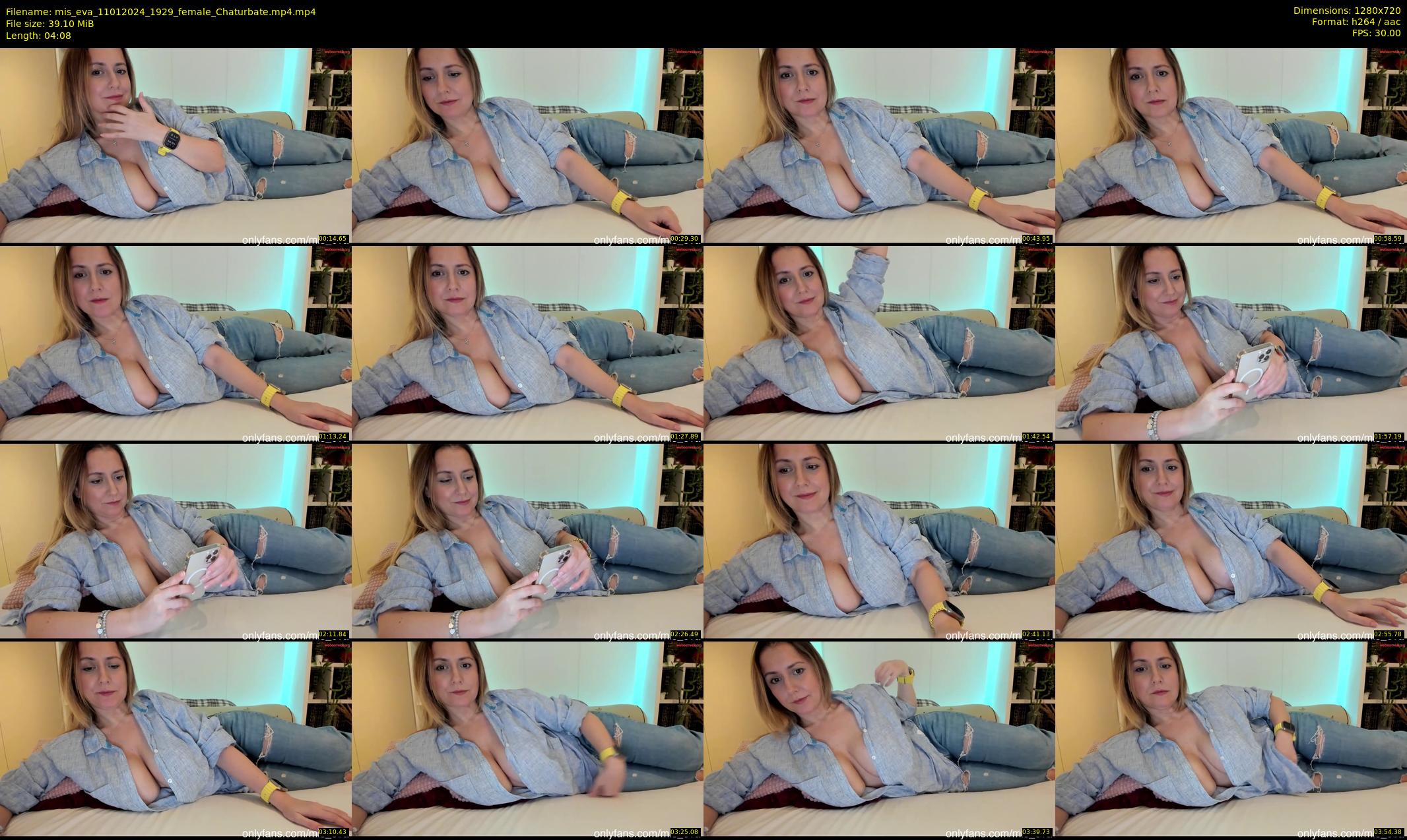 mis_eva — 5 minute Chaturbate female cam show recording, 720p, Jan 11, 2024