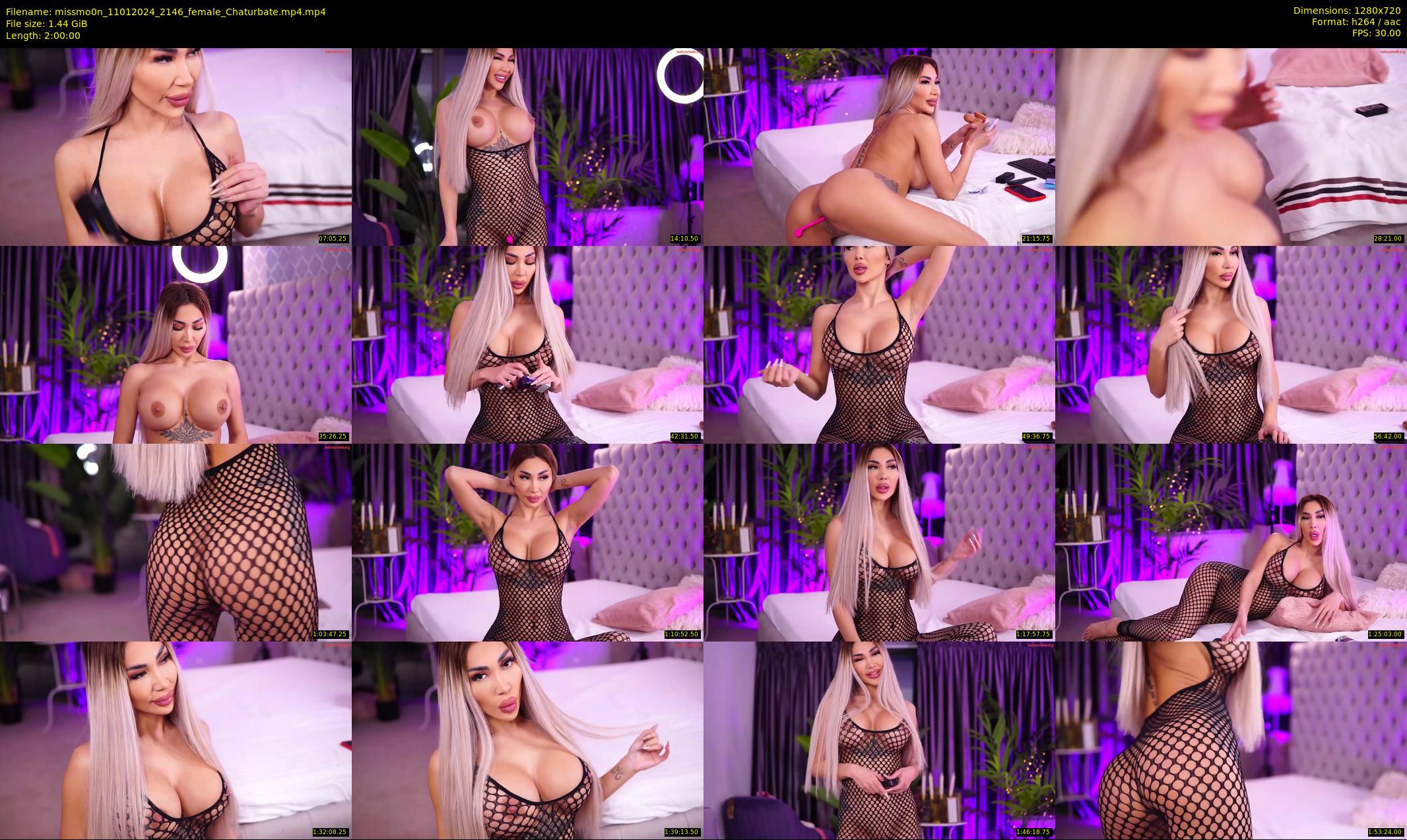 missmo0n — 120 minute Chaturbate female cam show recording, 720p, Jan 11, 2024