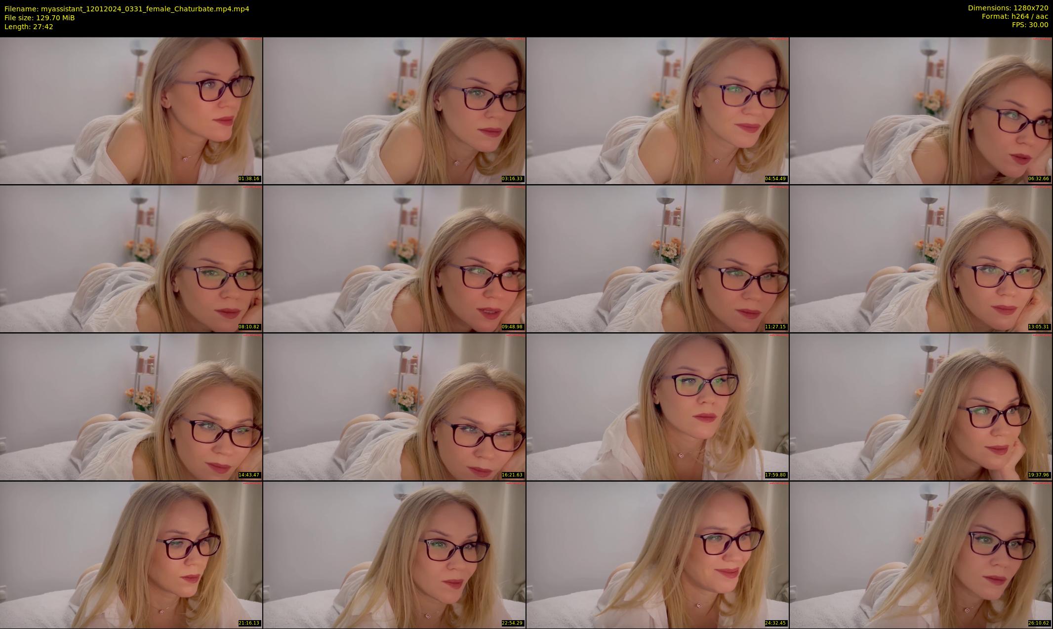 myassistant — 28 minute Chaturbate female cam show recording, 720p, Jan 12, 2024