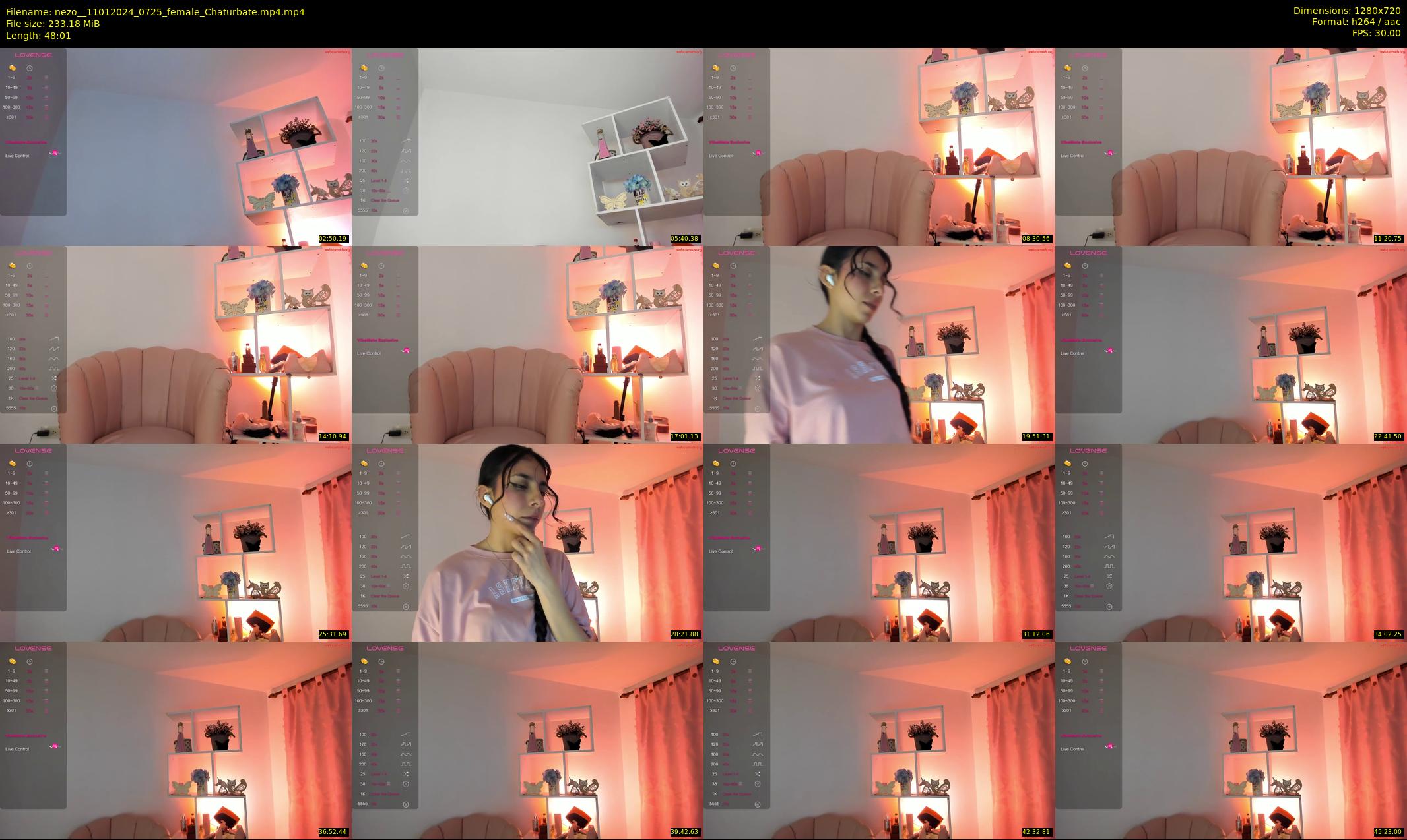 nezo_ — 49 minute Chaturbate female cam show recording, 720p, Jan 11, 2024