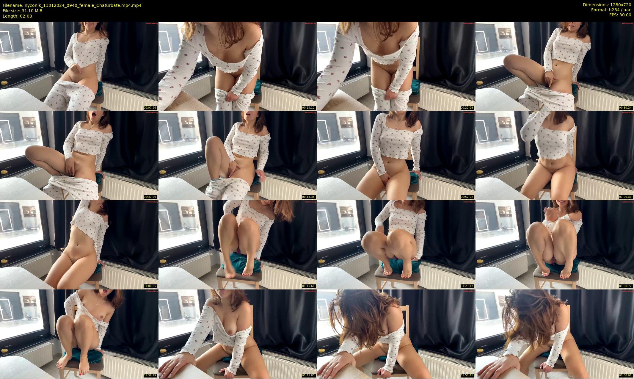 nyconik — 3 minute Chaturbate female cam show recording, 720p, Jan 11, 2024