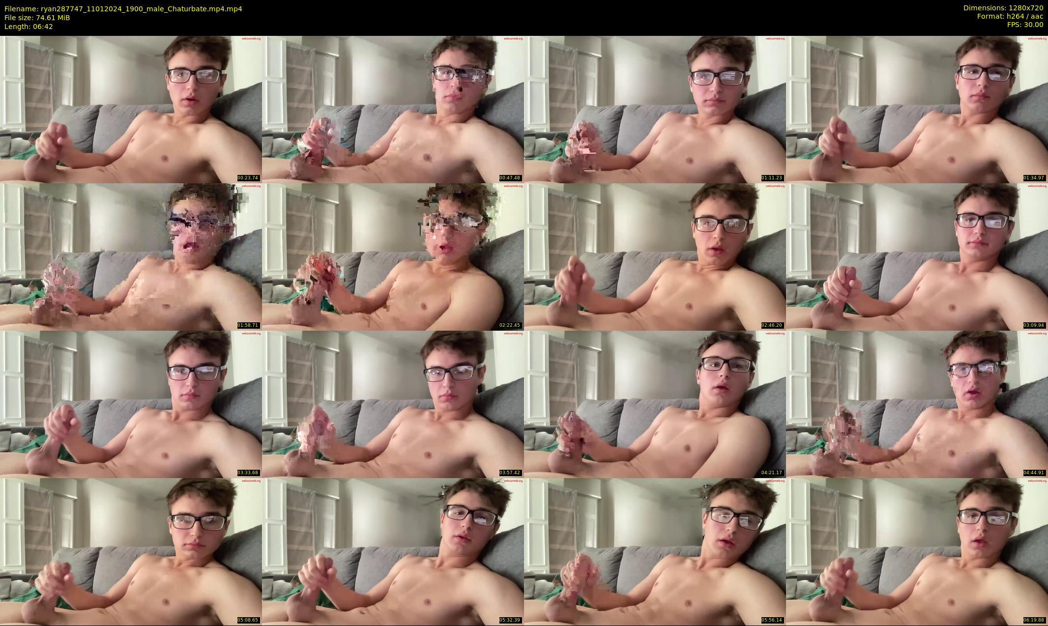 ryan287747 — 7 minute Chaturbate male cam show recording, 720p, Jan 11, 2024