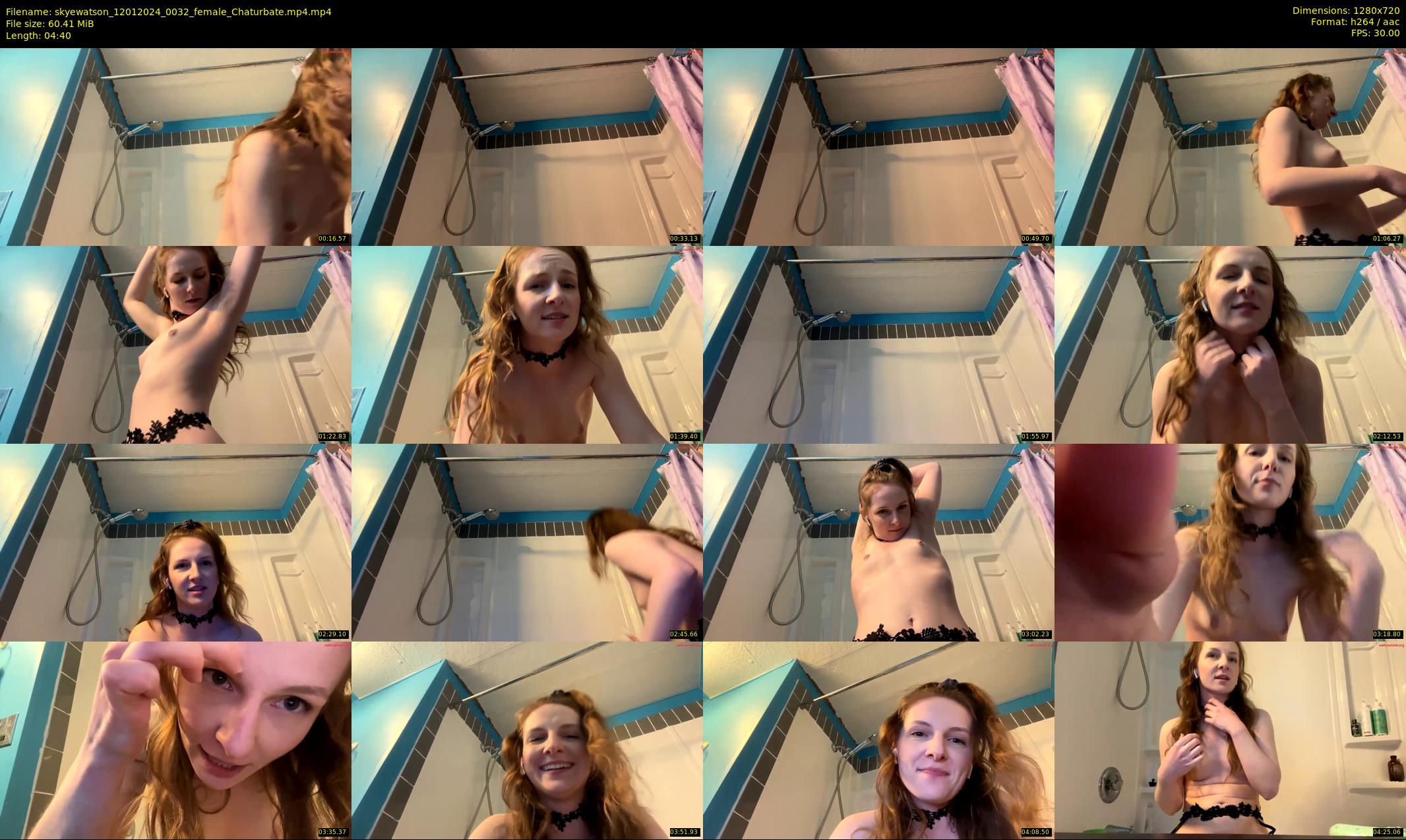 skyewatson — 5 minute Chaturbate female cam show recording, 720p, Jan 12, 2024