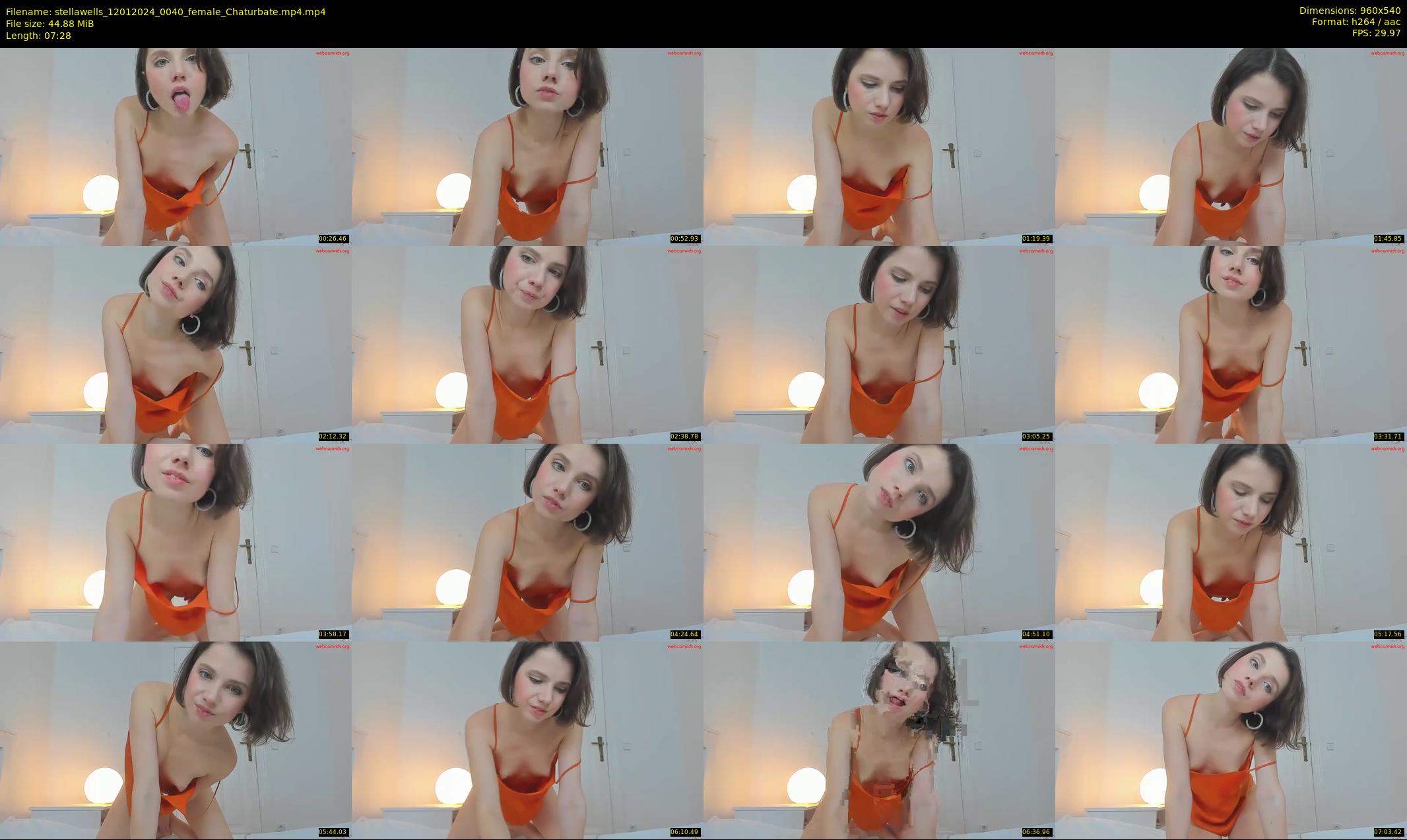 stellawells — 8 minute Chaturbate female cam show recording, 480p, Jan 12, 2024