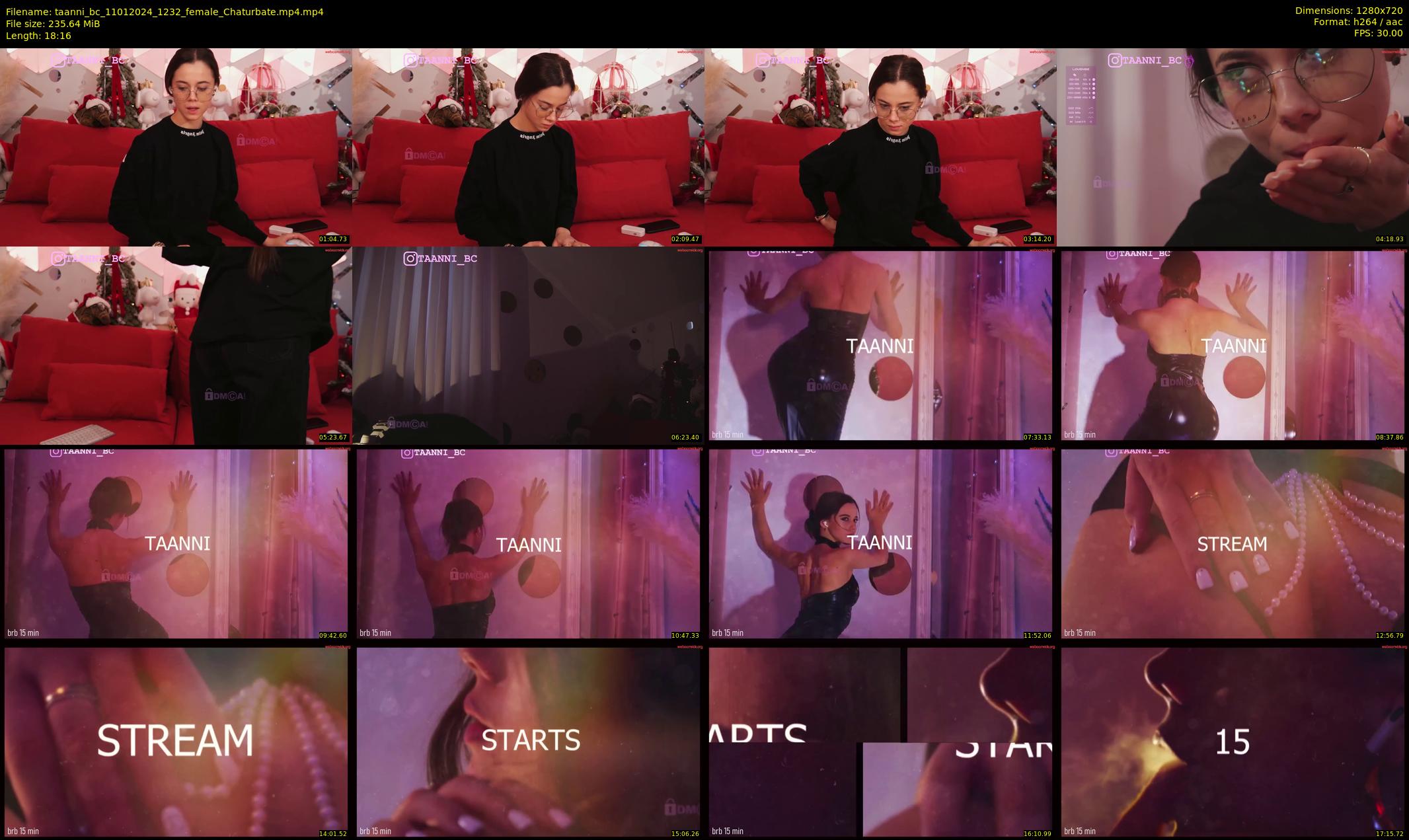 taanni_bc — 19 minute Chaturbate female cam show recording, 720p, Jan 11, 2024