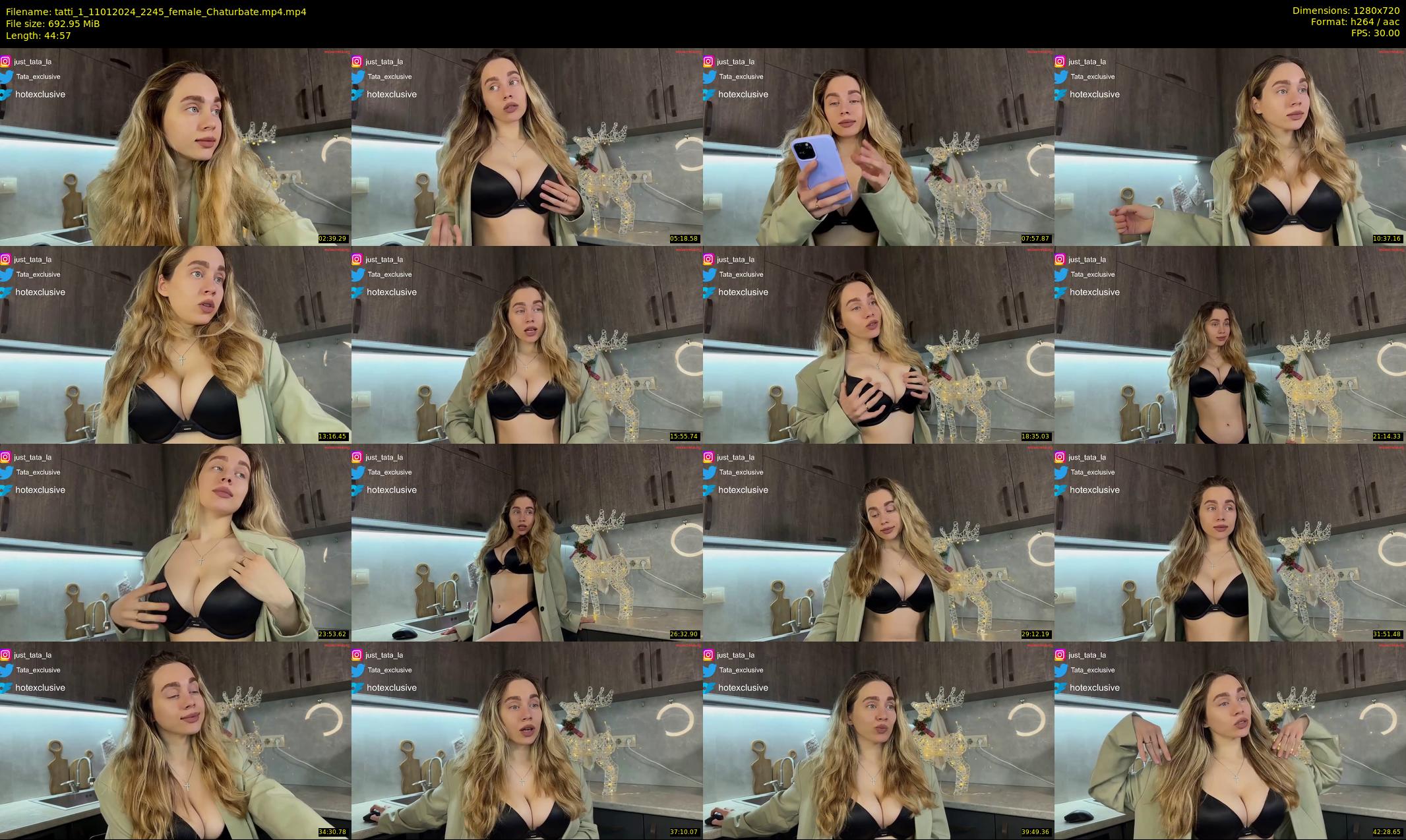 tatti_1 — 45 minute Chaturbate female cam show recording, 720p, Jan 11, 2024
